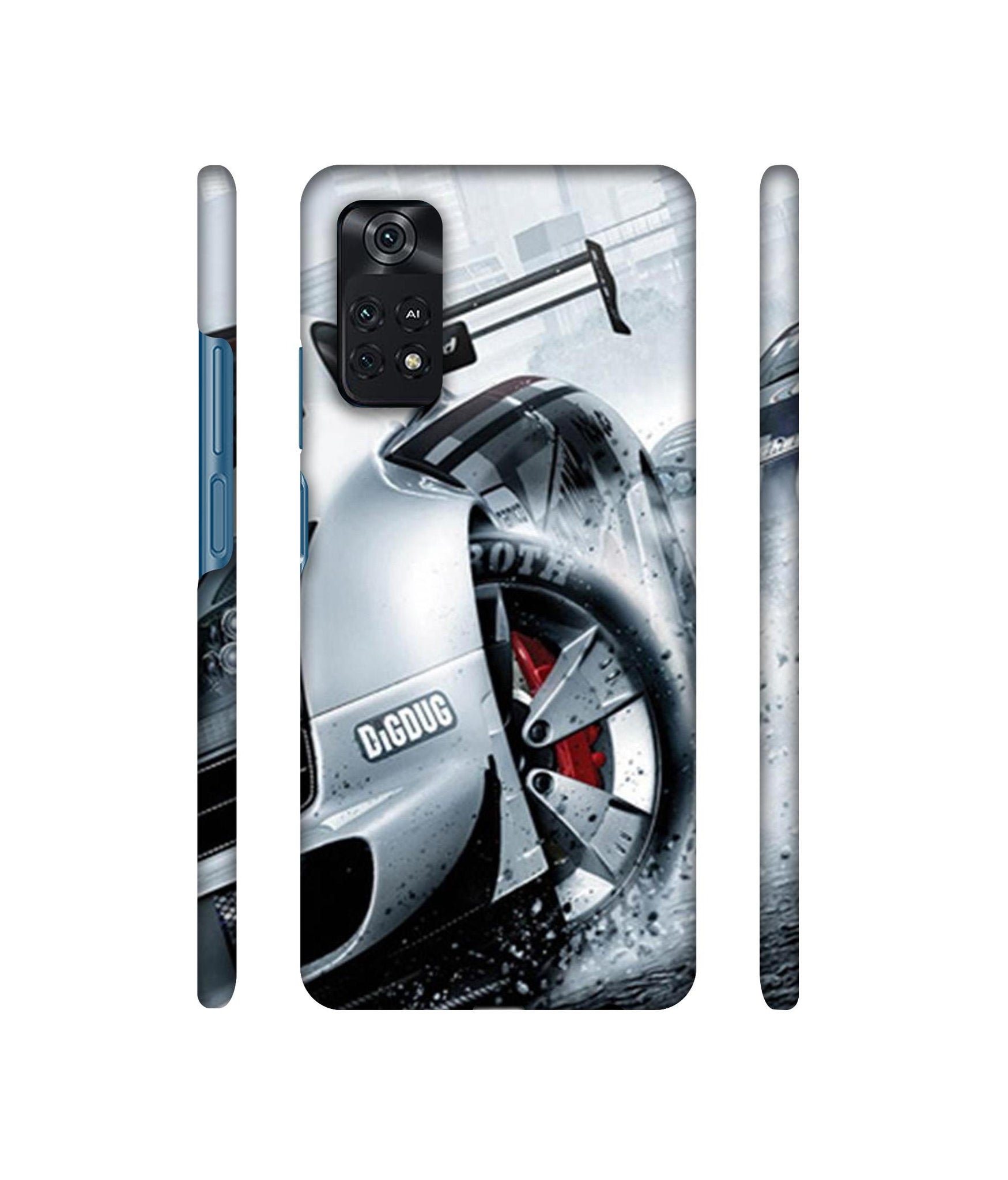 Drift Sport Print Designer Hard Back Cover for Mi Poco M4 Pro 4G