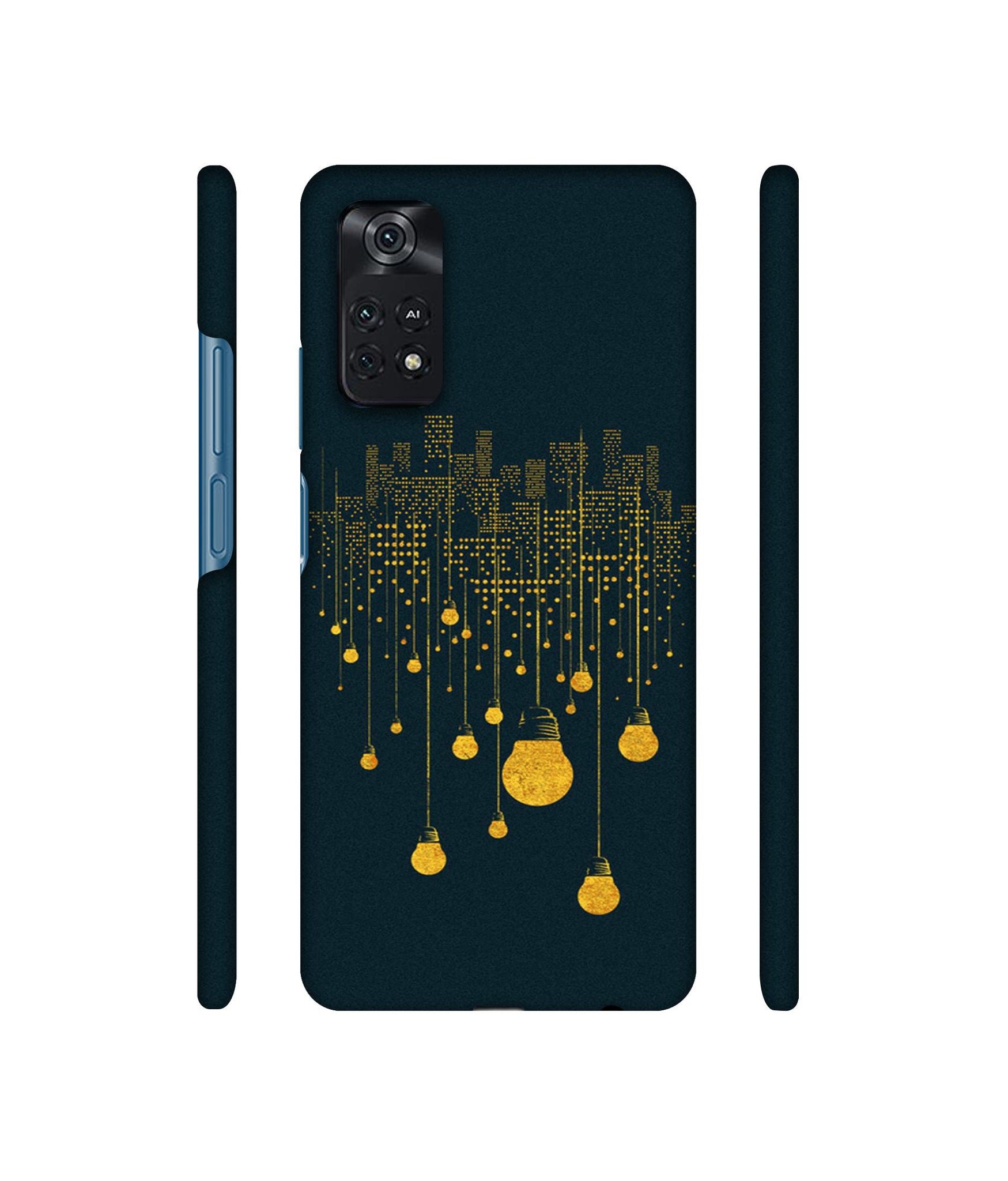 City Light Pattern Designer Hard Back Cover for Mi Poco M4 Pro 4G