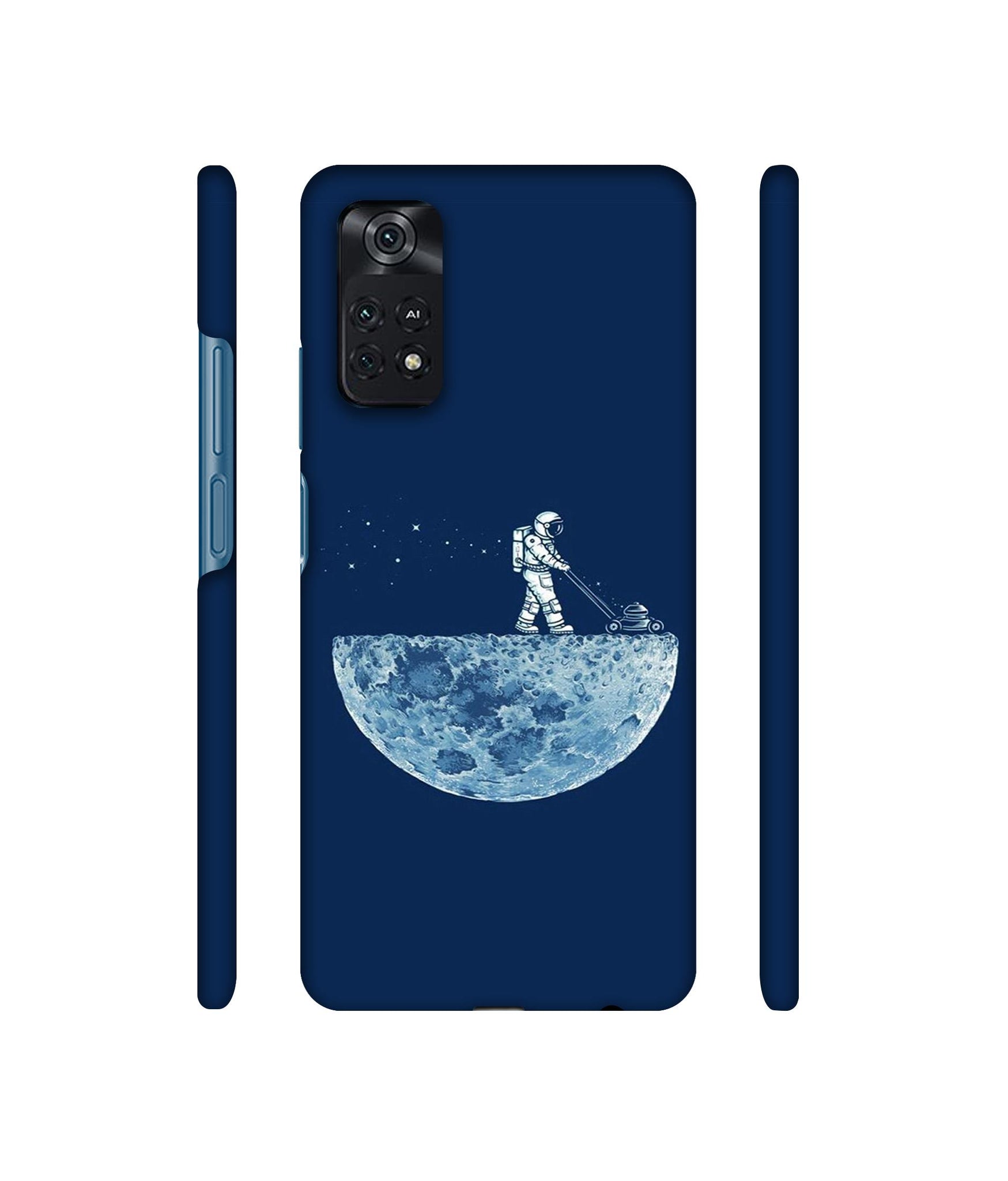 Moon Walk Designer Hard Back Cover for Mi Poco M4 Pro 4G