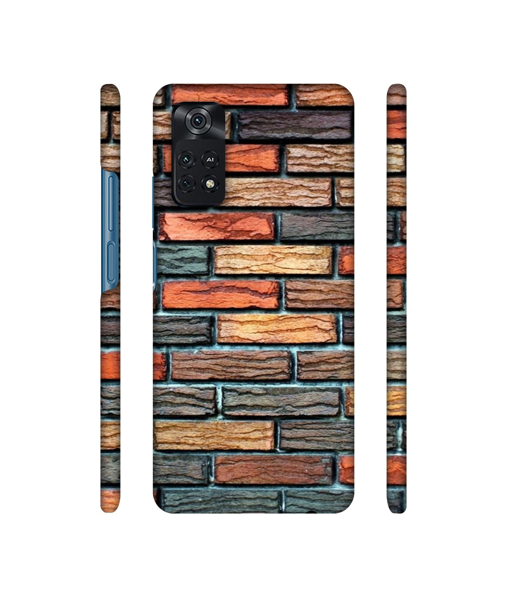 Brick Wall Designer Hard Back Cover for Mi Poco M4 Pro 4G