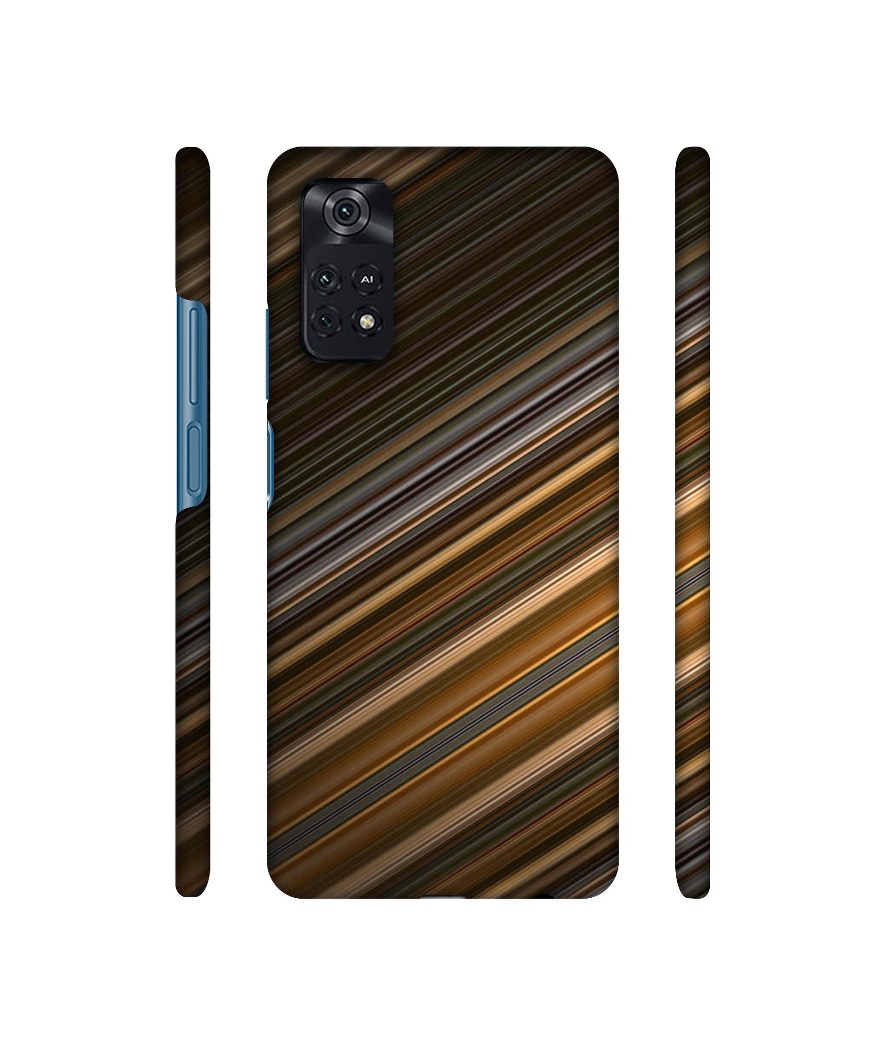 Stripes Designer Hard Back Cover for Mi Poco M4 Pro 4G