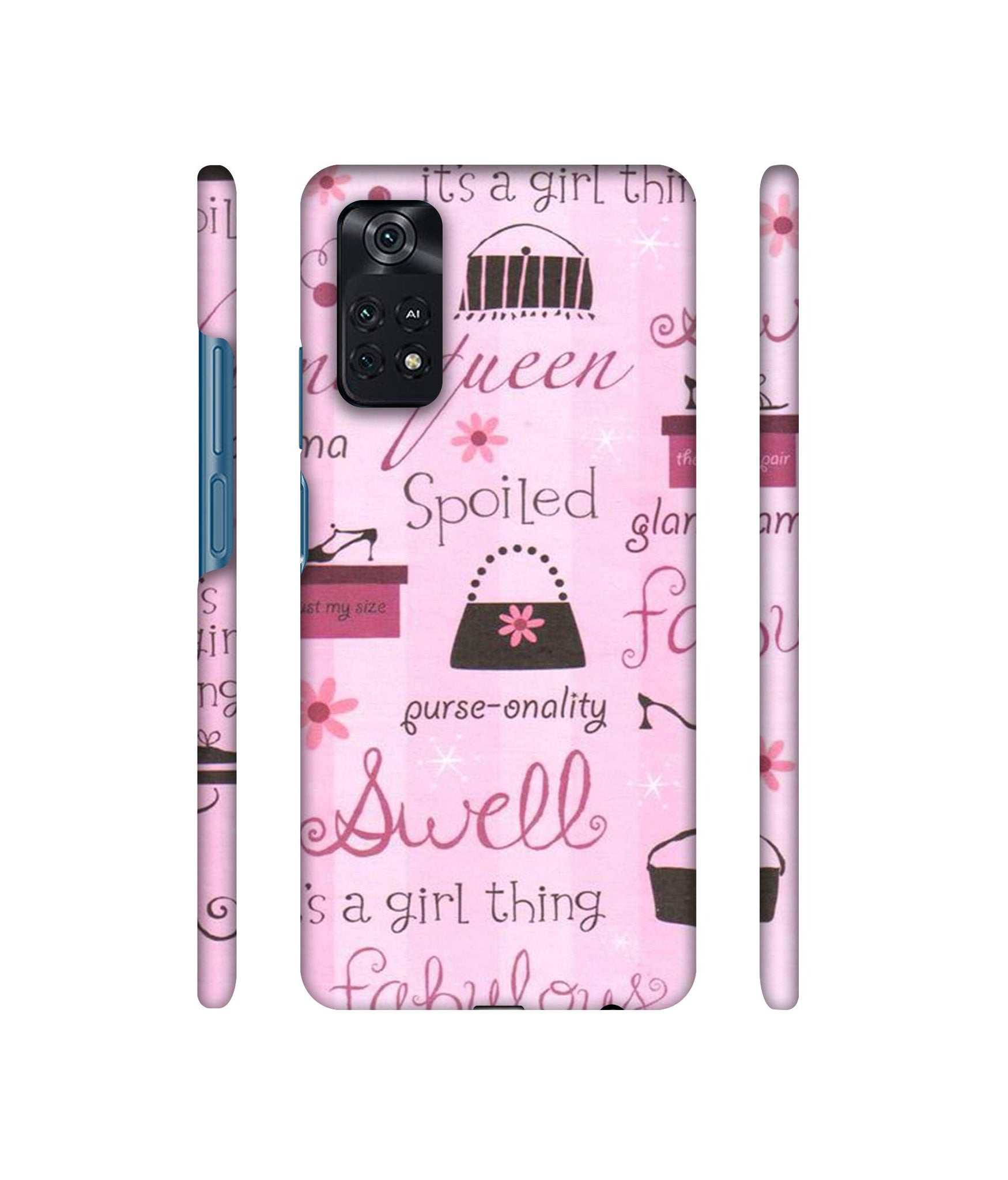 Its A Girl Thing Designer Hard Back Cover for Mi Poco M4 Pro 4G