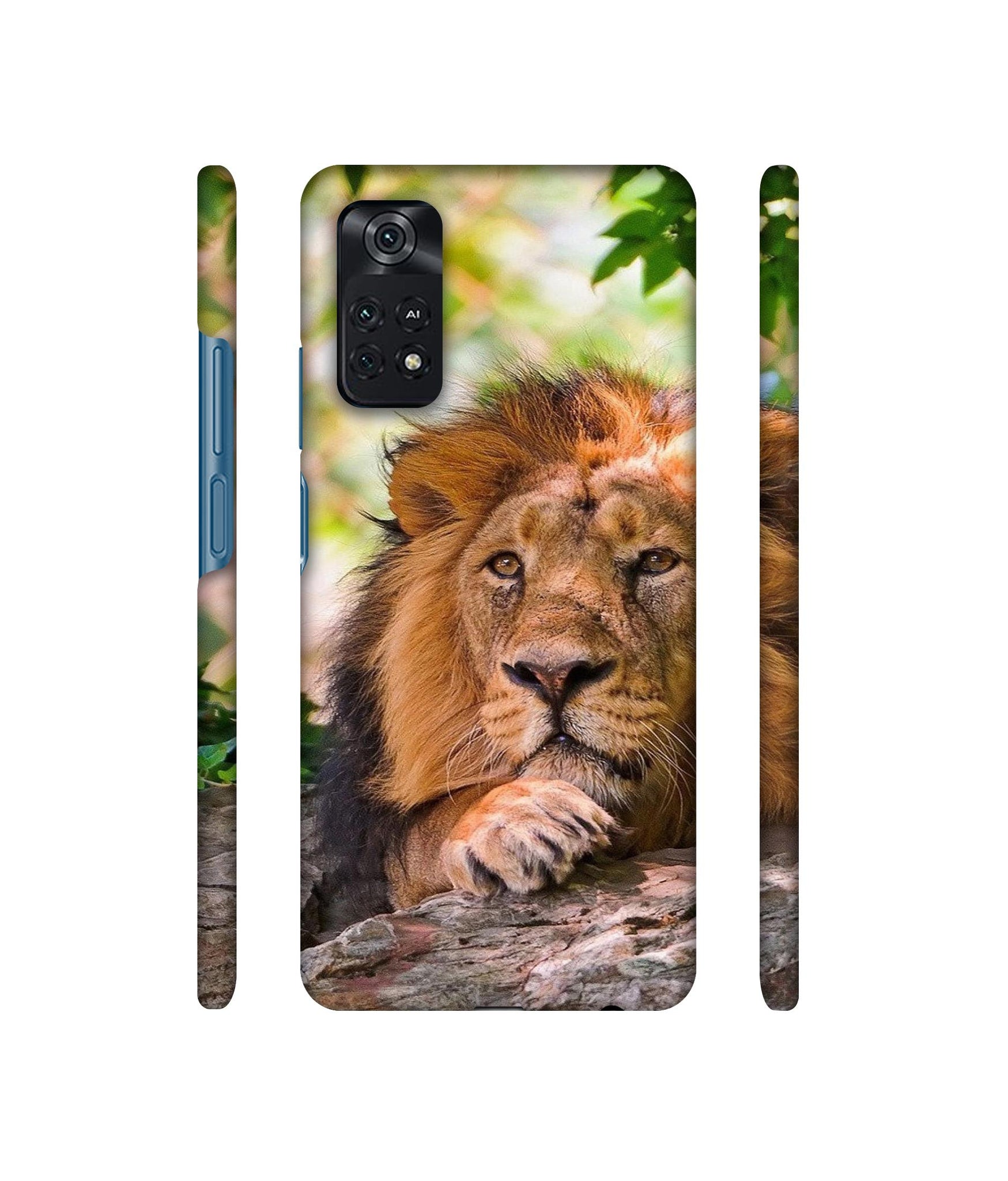 Tiger Pattern Print Designer Hard Back Cover for Mi Poco M4 Pro 4G