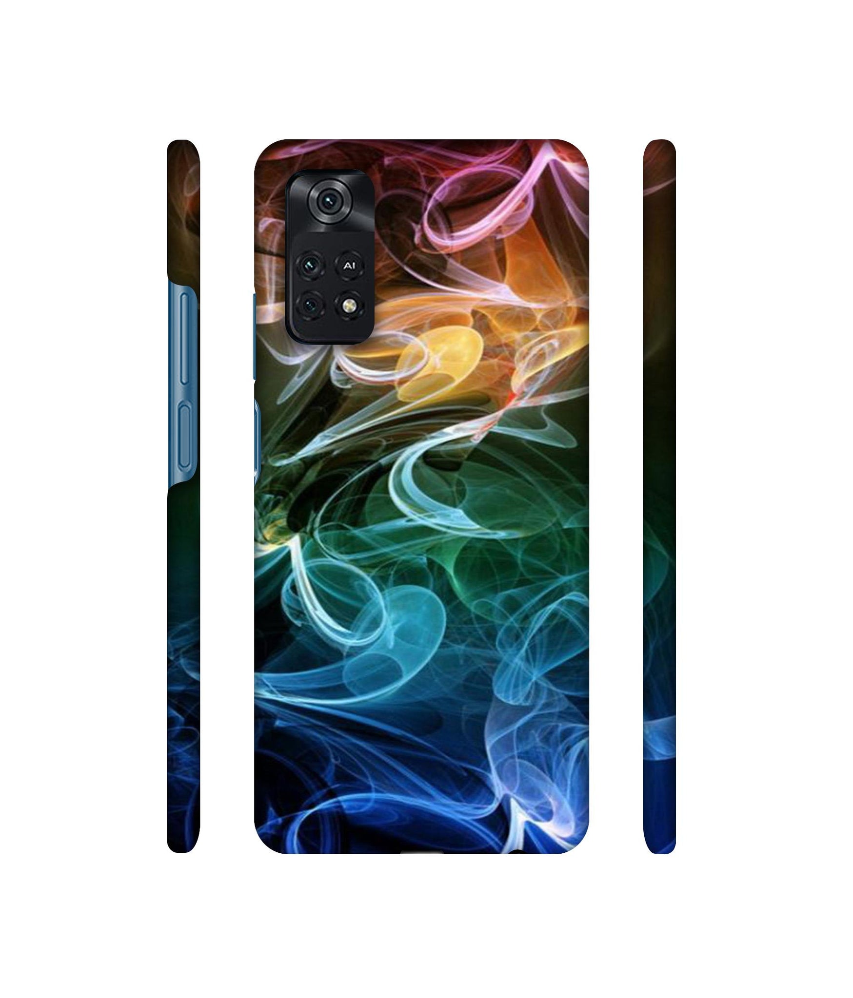 Smoky Pattern Designer Hard Back Cover for Mi Poco M4 Pro 4G