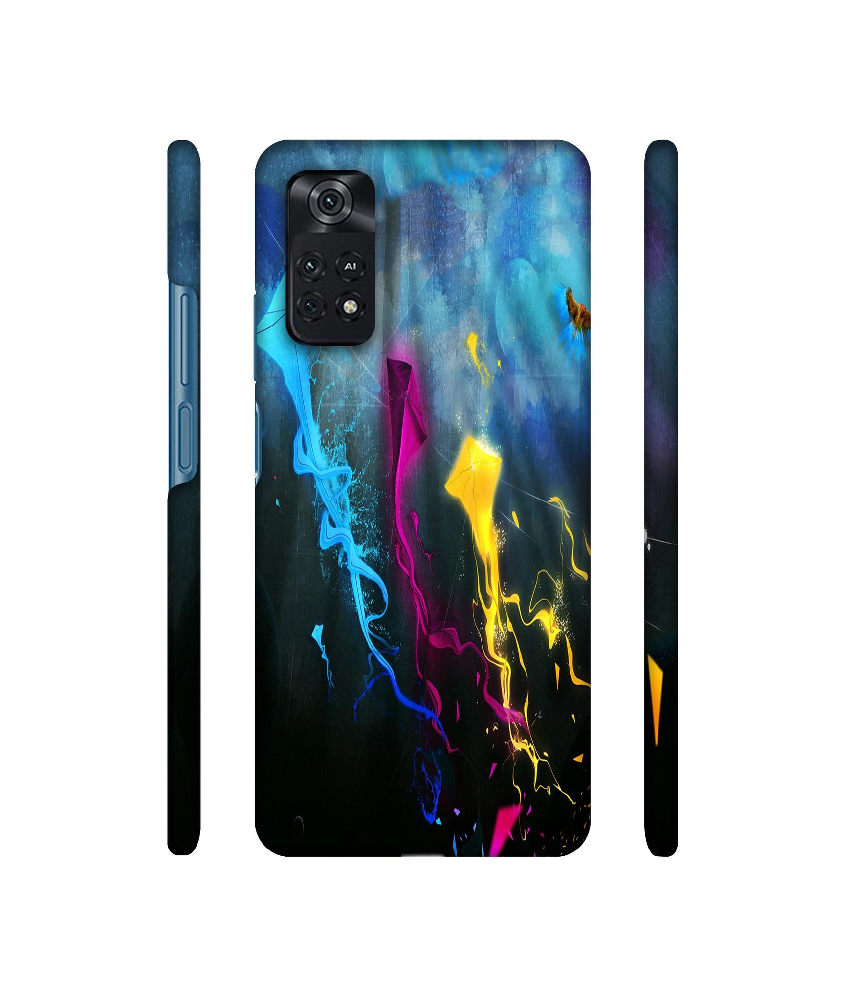 Kites Designer Hard Back Cover for Mi Poco M4 Pro 4G