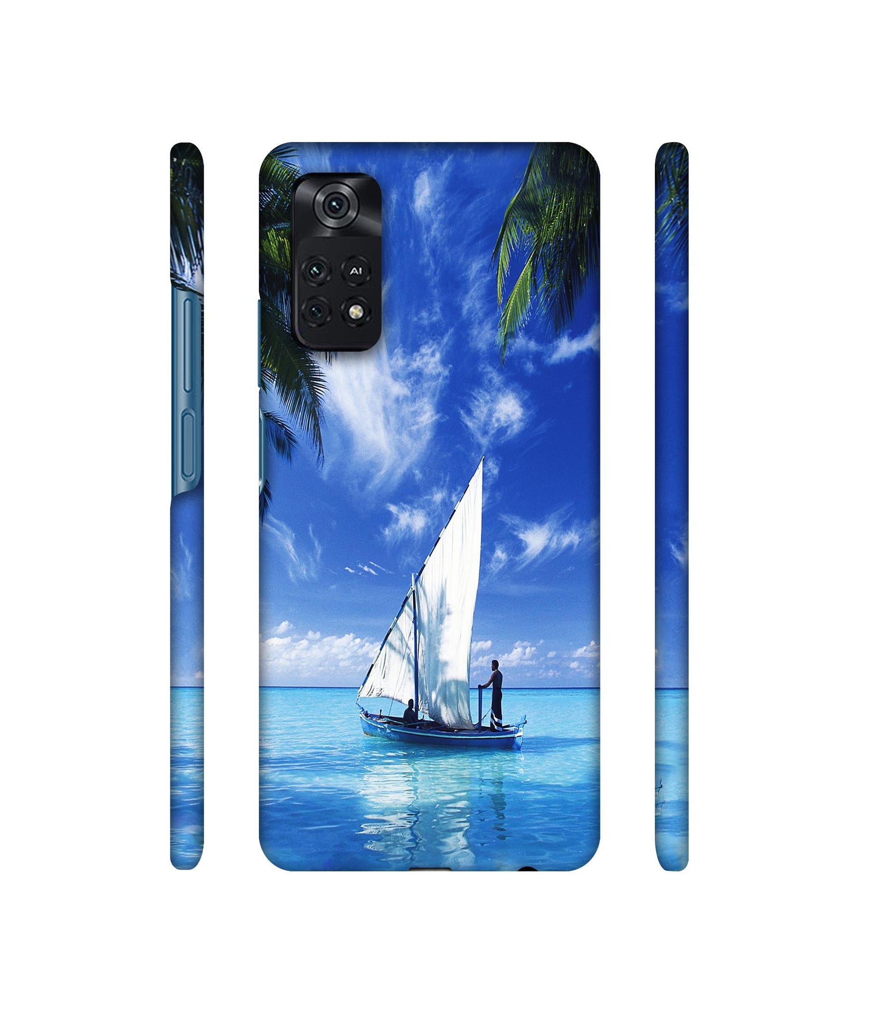 Indian Ocean Designer Hard Back Cover for Mi Poco M4 Pro 4G