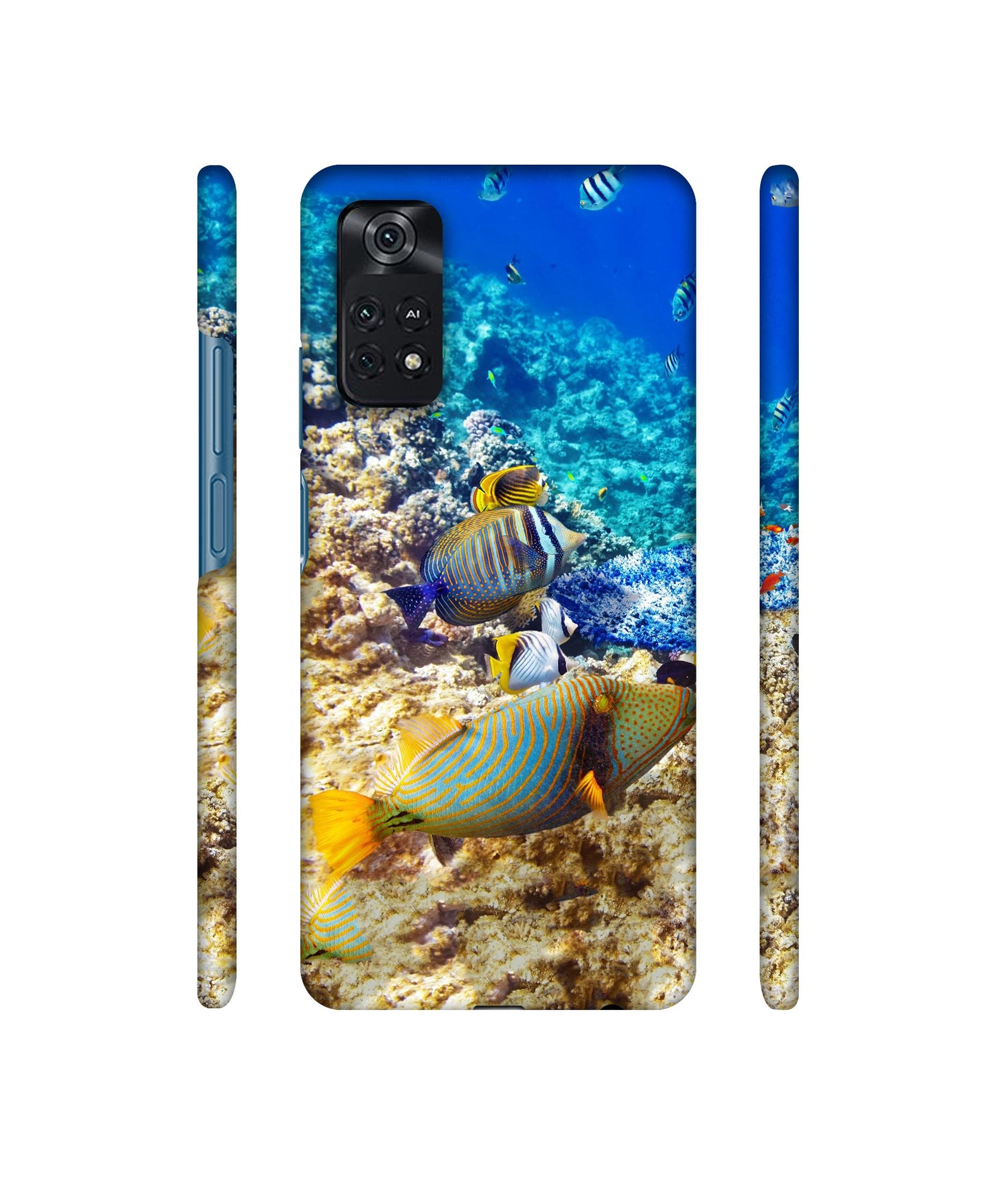 Underwater World Designer Hard Back Cover for Mi Poco M4 Pro 4G