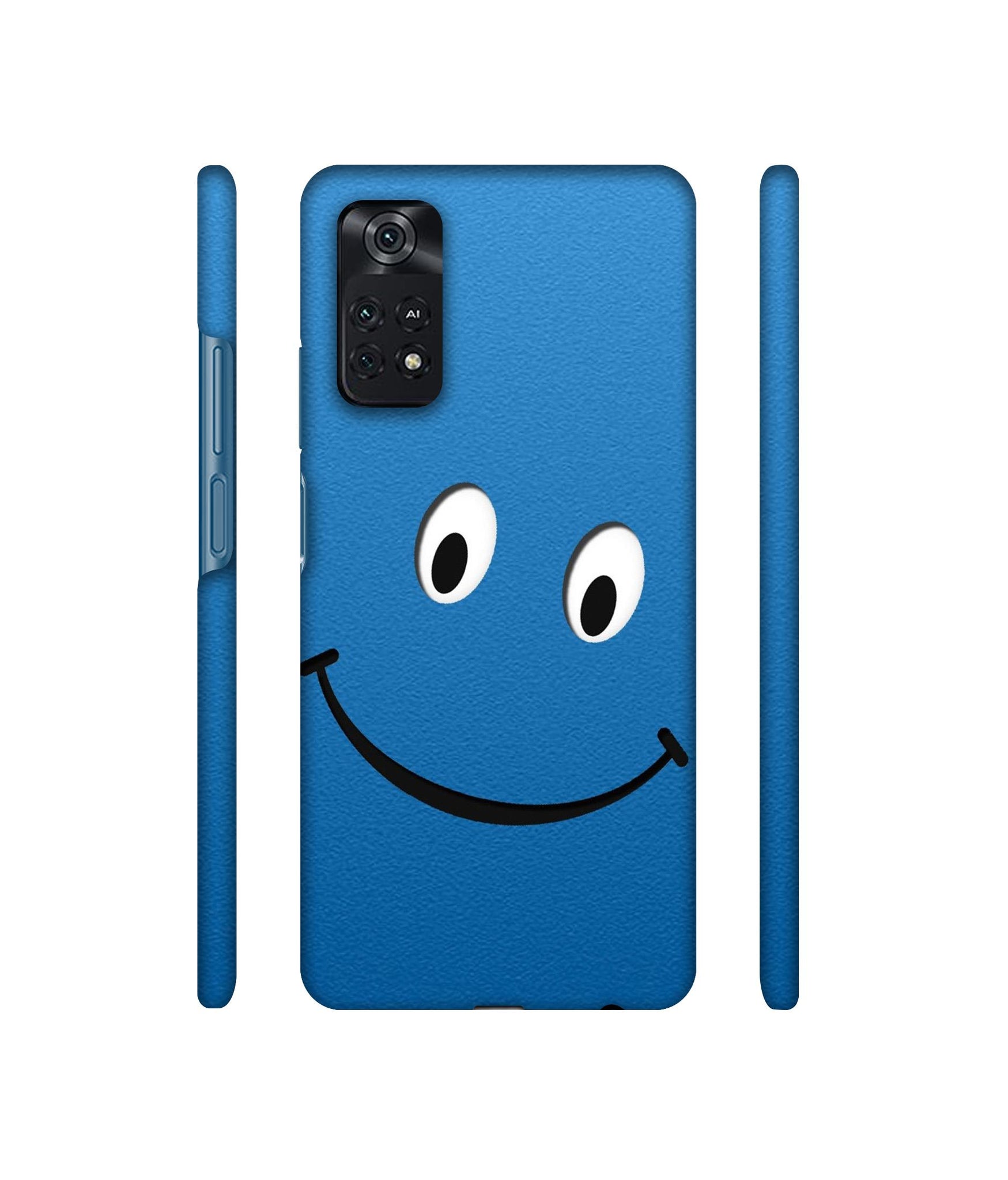 Smile Face Designer Hard Back Cover for Mi Poco M4 Pro 4G