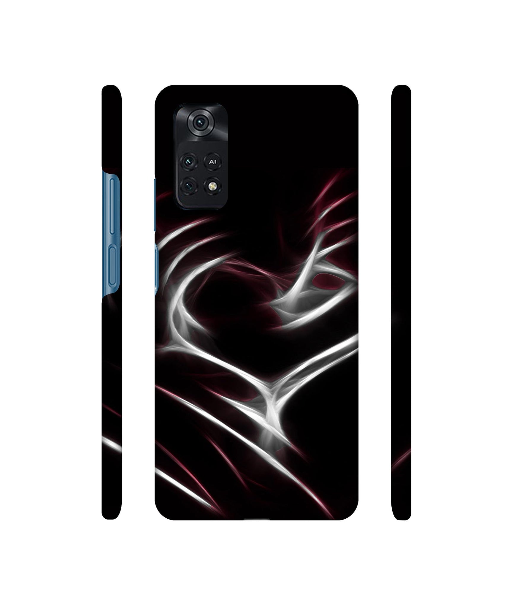 Heart Line Designer Hard Back Cover for Mi Poco M4 Pro 4G