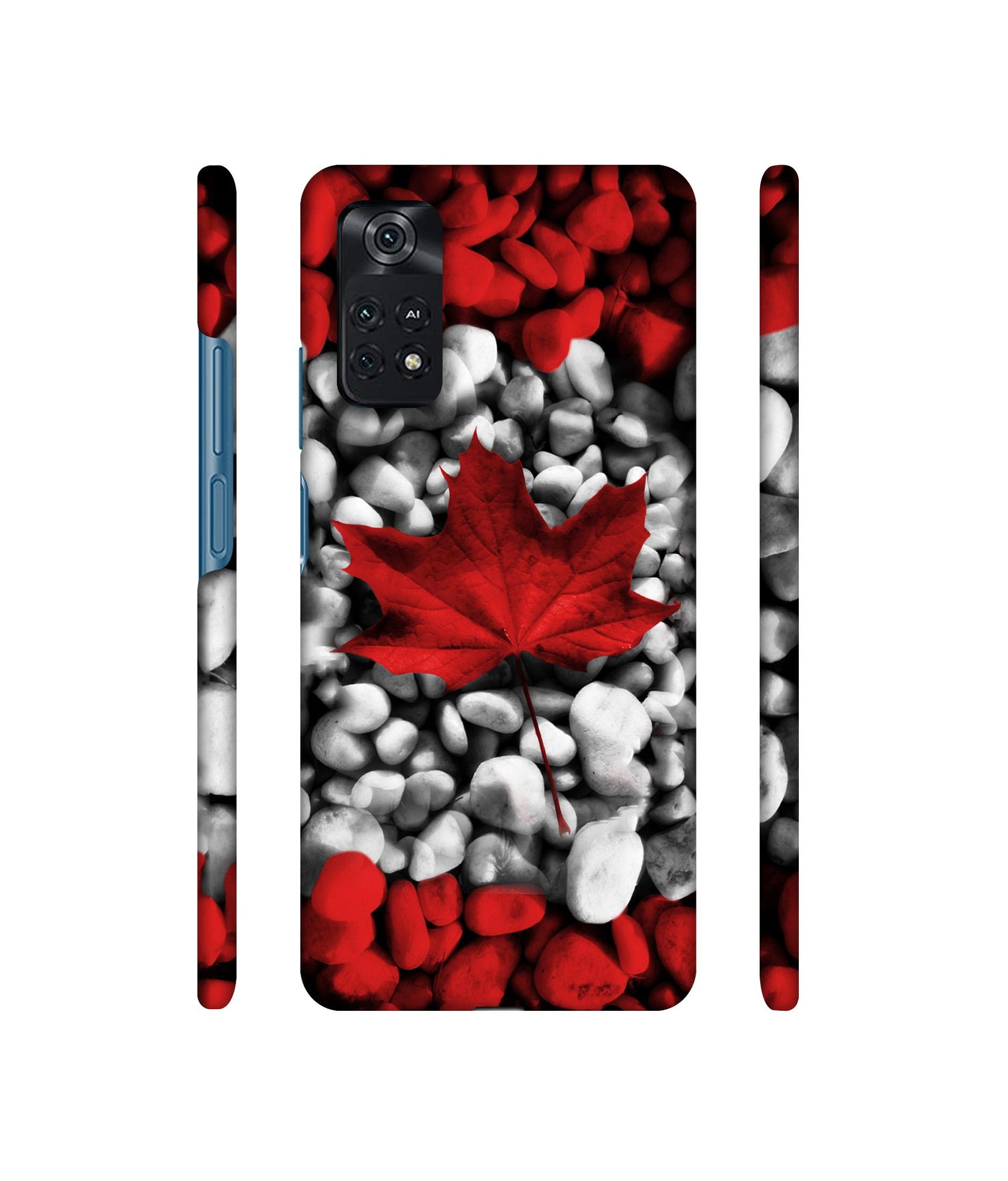 Canada Leaves Flag Designer Hard Back Cover for Mi Poco M4 Pro 4G