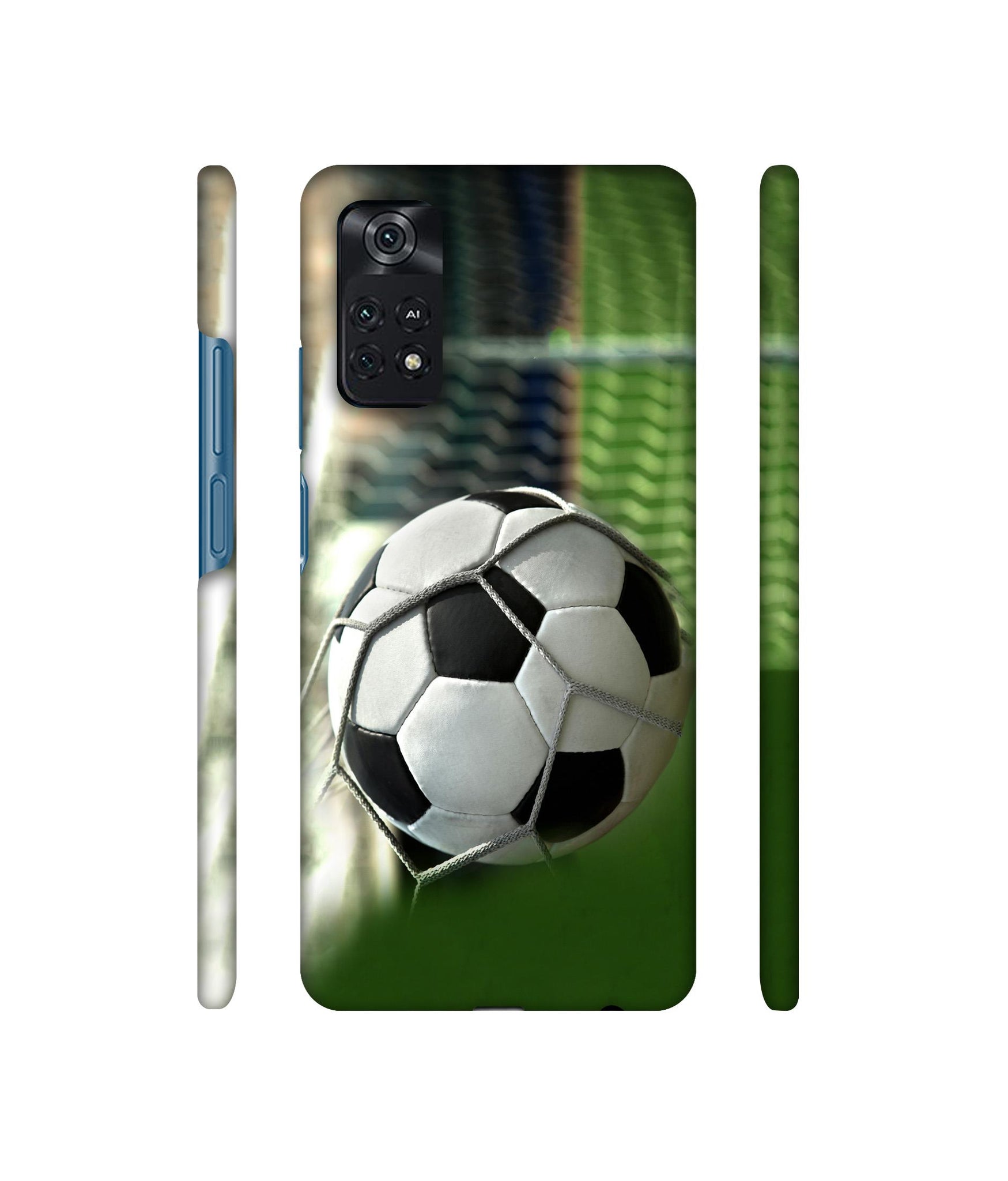 Football Designer Hard Back Cover for Mi Poco M4 Pro 4G
