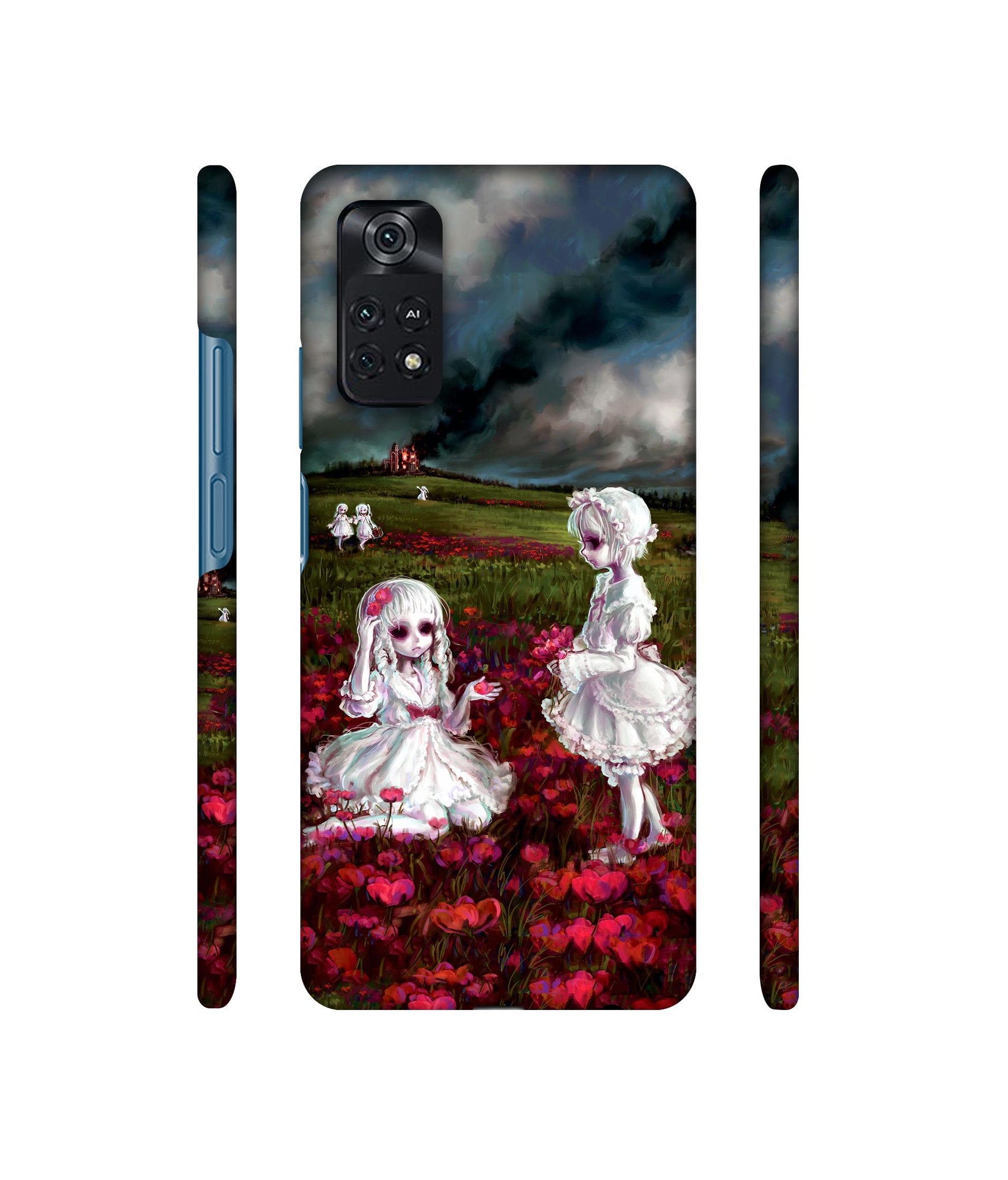 Vampires Girls Designer Hard Back Cover for Mi Poco M4 Pro 4G