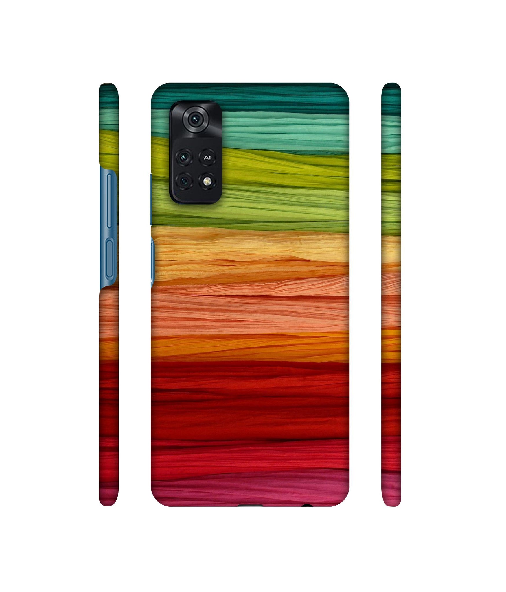 Colorful Thread Designer Hard Back Cover for Mi Poco M4 Pro 4G