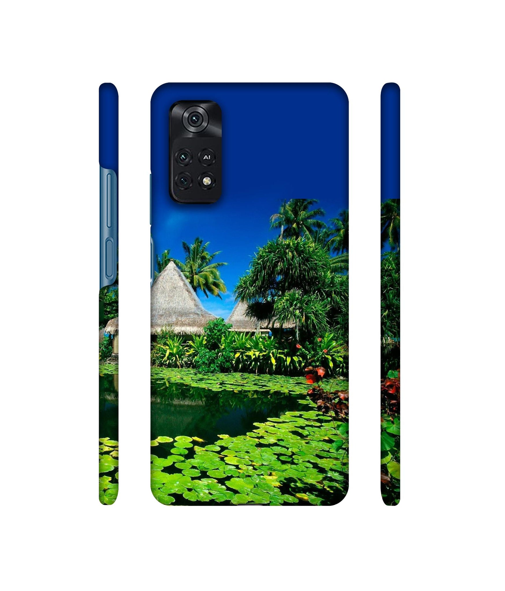 Tropics Water Designer Hard Back Cover for Mi Poco M4 Pro 4G