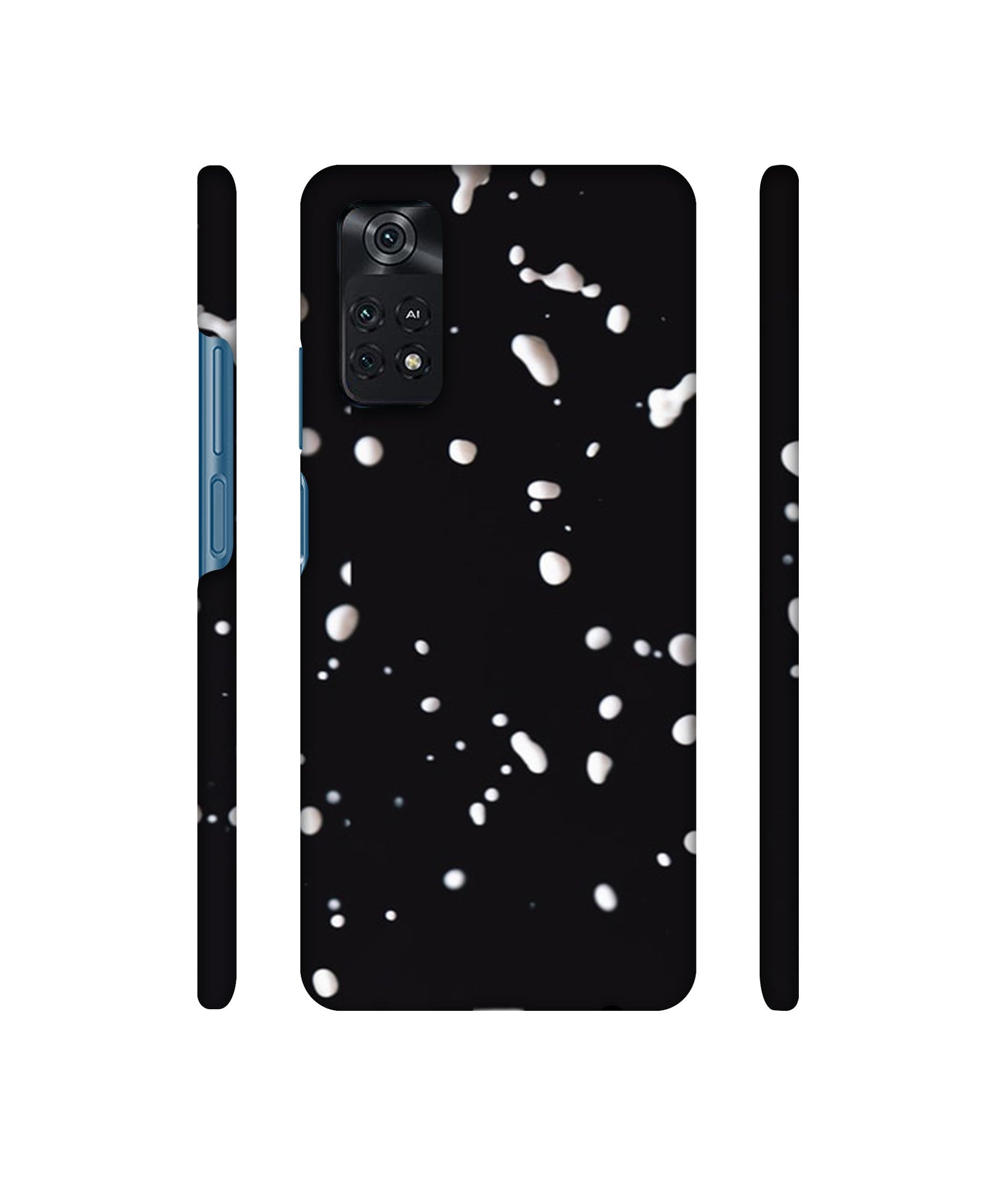 Milk Splash Designer Hard Back Cover for Mi Poco M4 Pro 4G