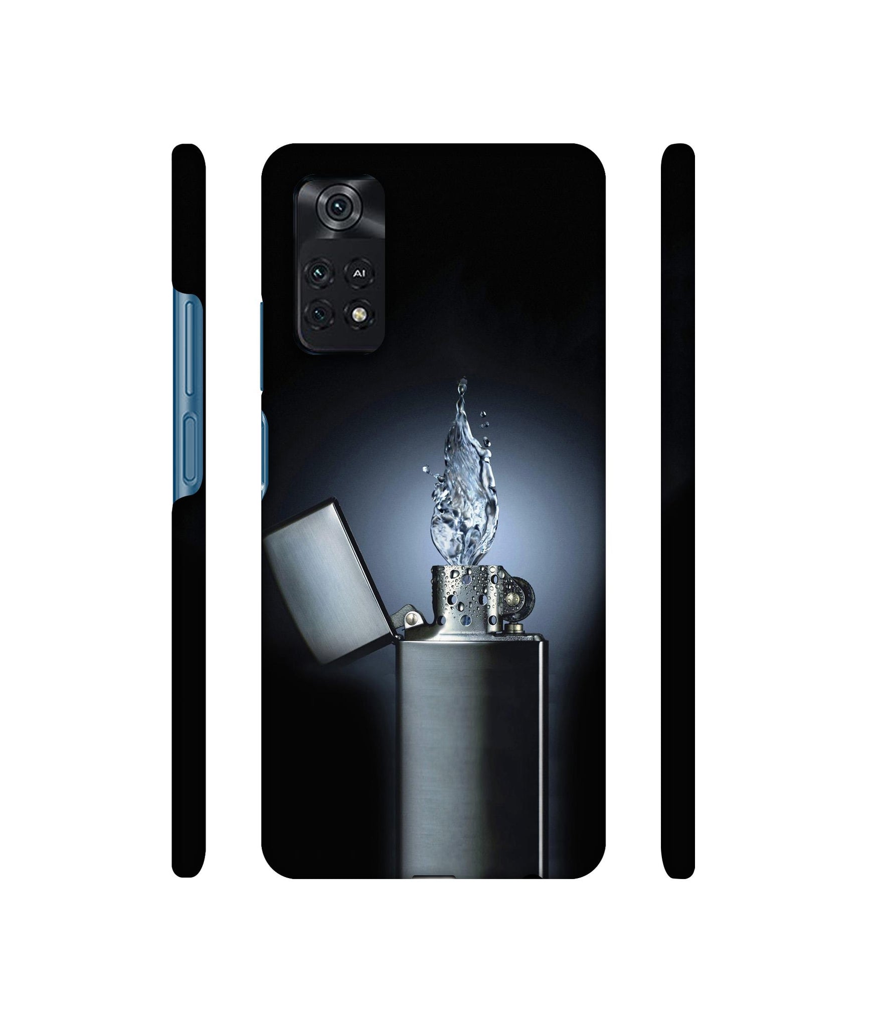 Water Lighter Designer Hard Back Cover for Mi Poco M4 Pro 4G