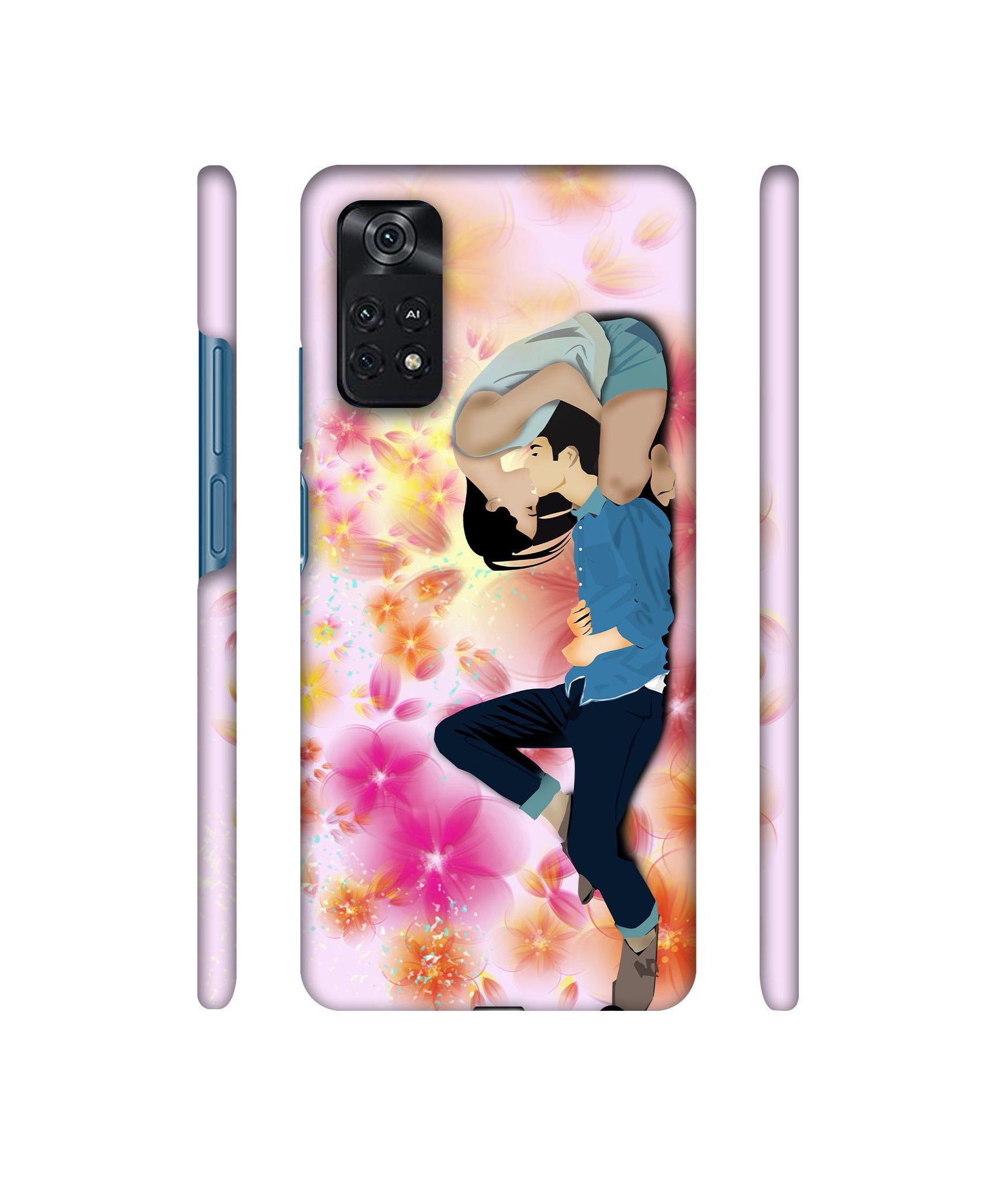 Couple Love Designer Hard Back Cover for Mi Poco M4 Pro 4G