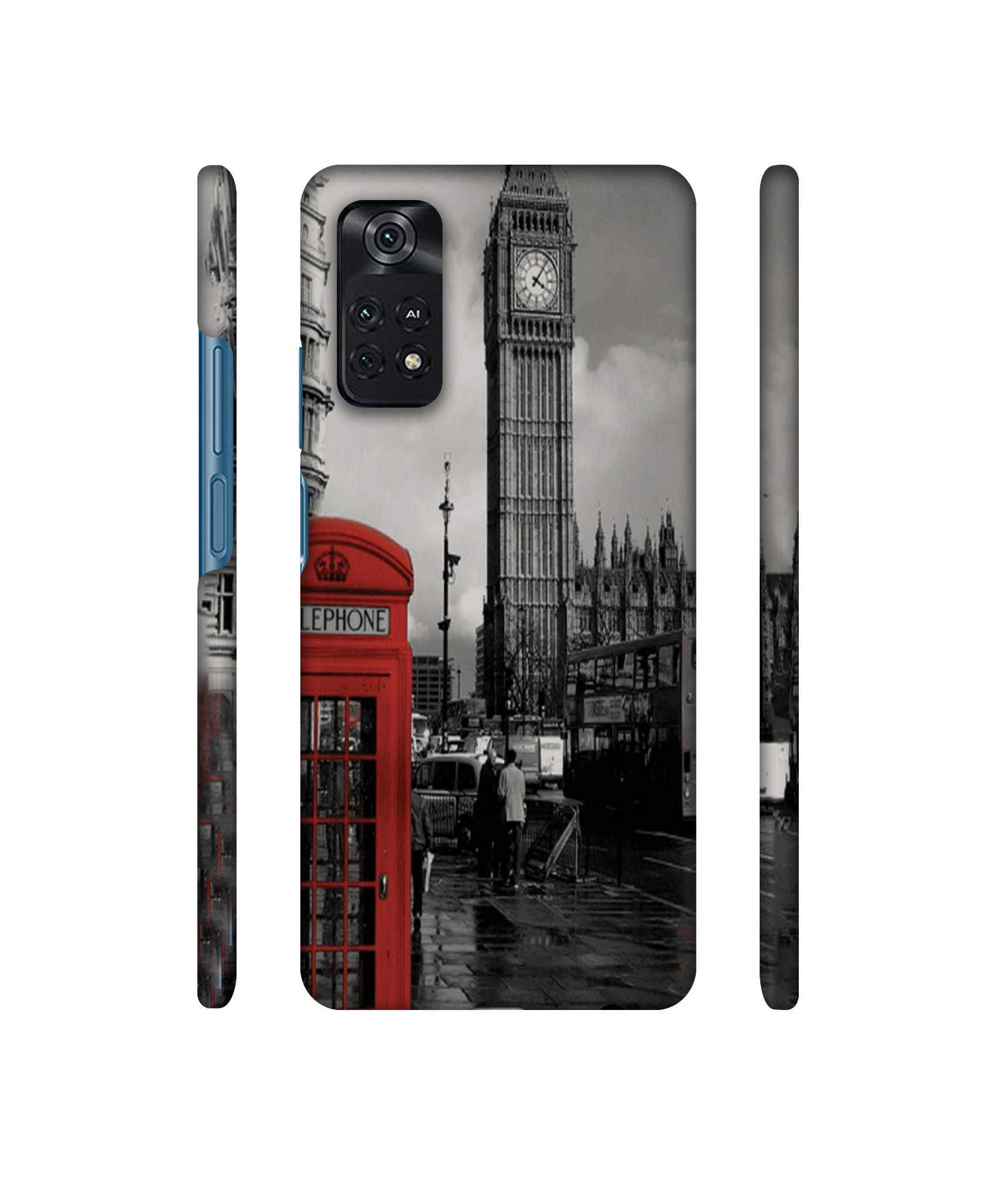 London Theme Designer Hard Back Cover for Mi Poco M4 Pro 4G