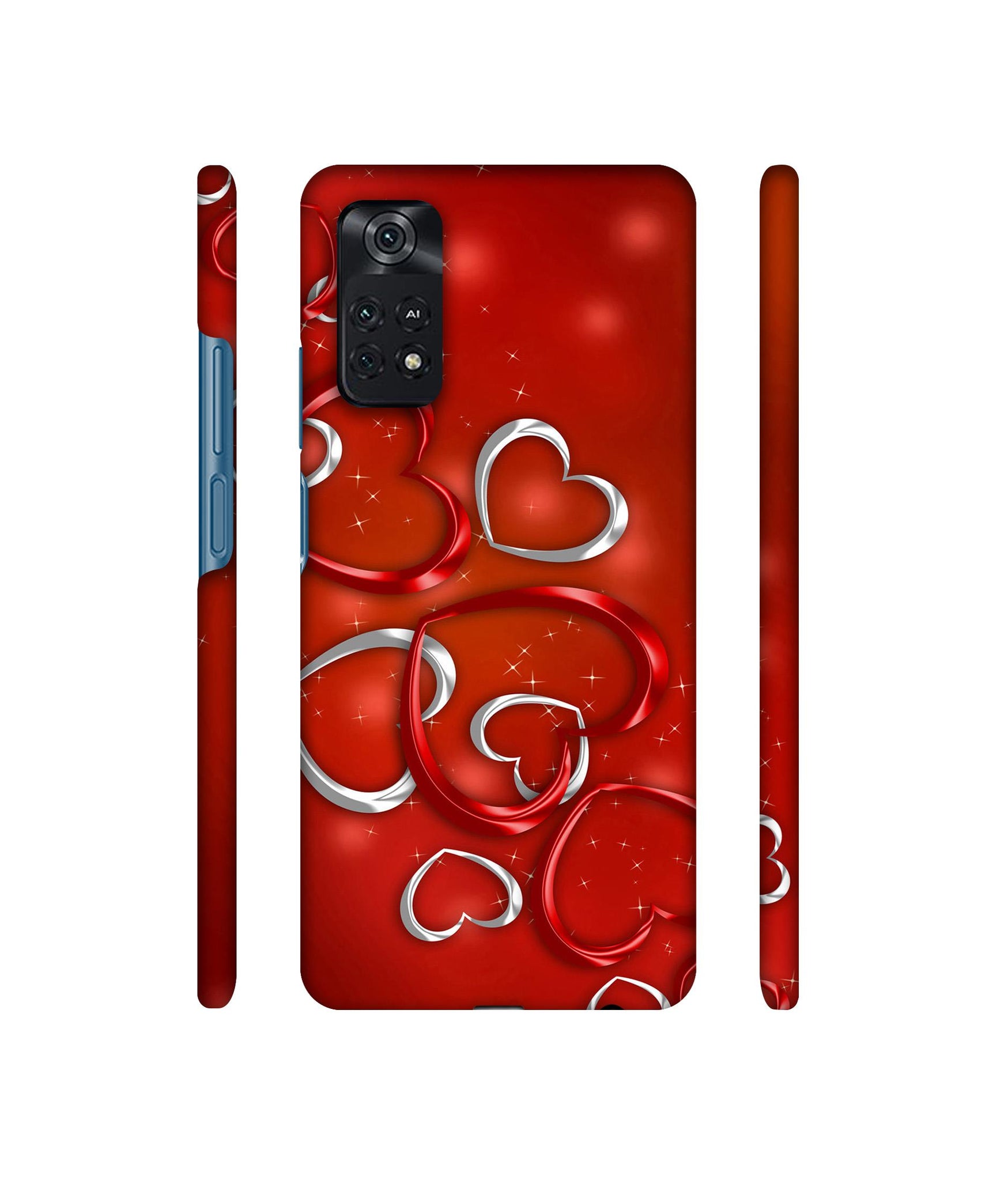 Hearts Designer Hard Back Cover for Mi Poco M4 Pro 4G