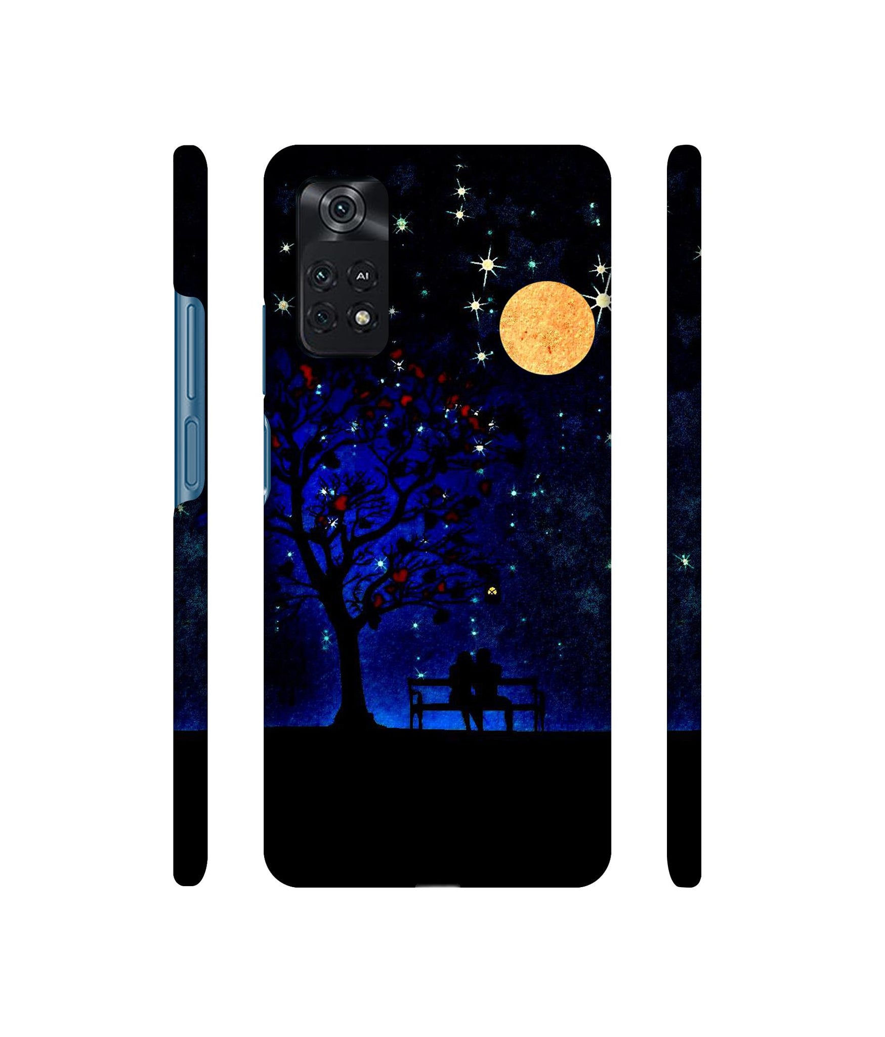 Blue Sky Designer Hard Back Cover for Mi Poco M4 Pro 4G