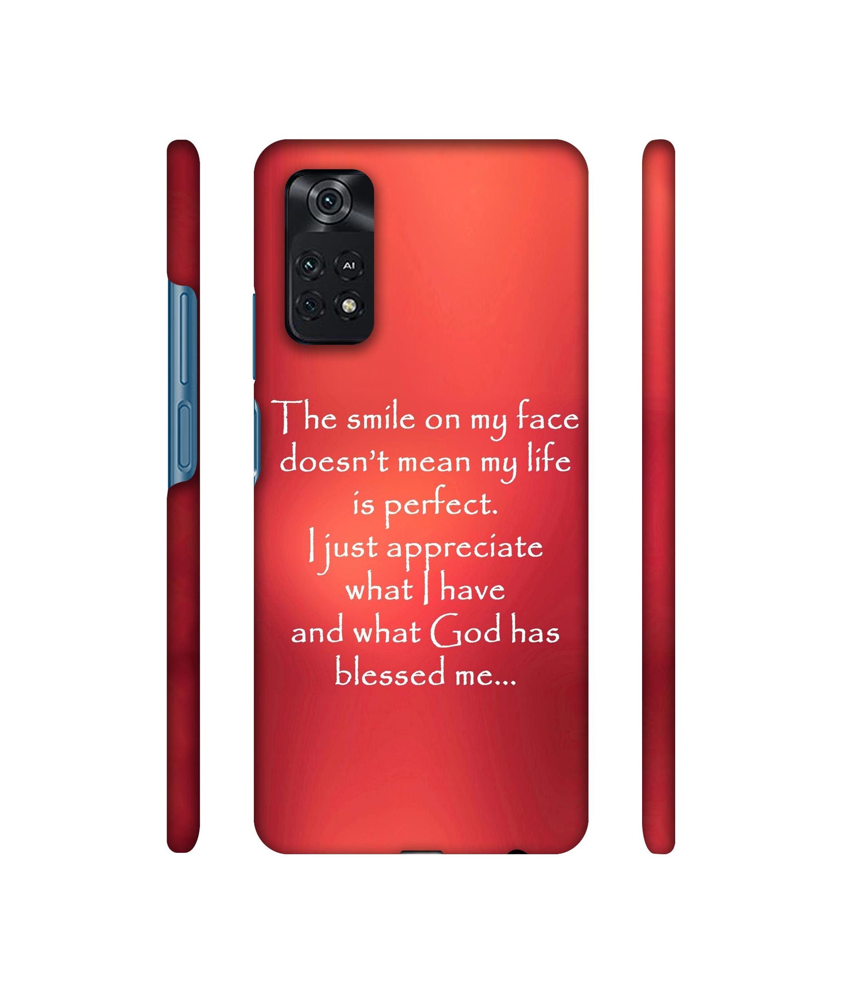 Quotes On Life Designer Hard Back Cover for Mi Poco M4 Pro 4G