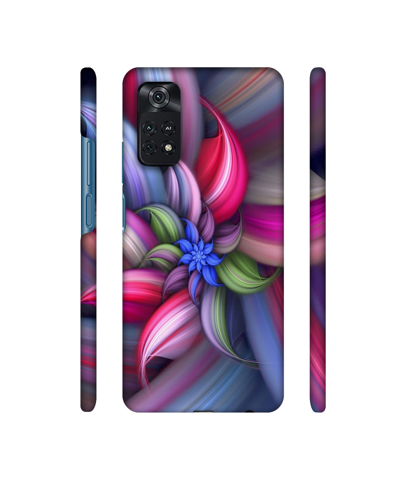 Colorful Flower Designer Hard Back Cover for Mi Poco M4 Pro 4G