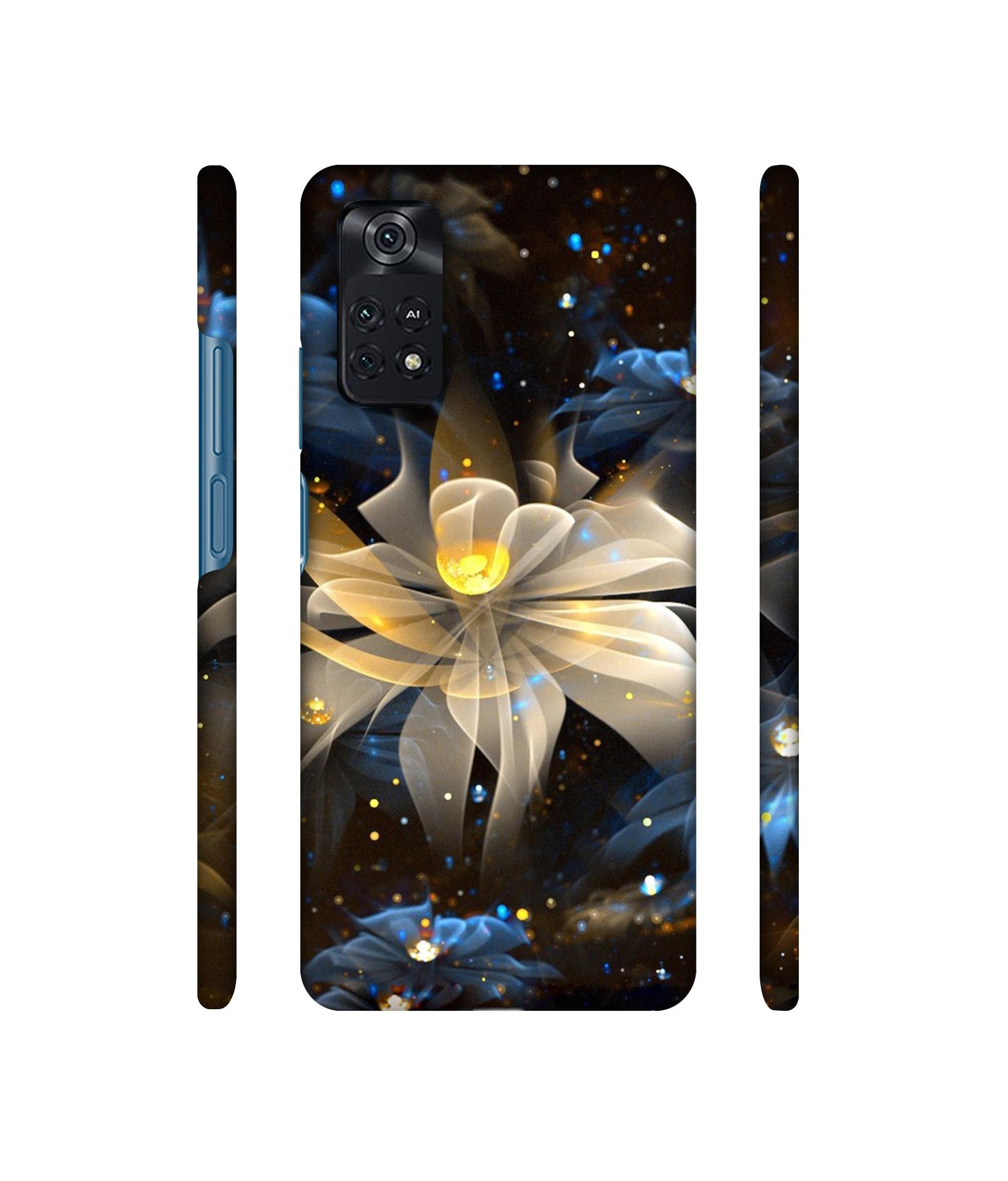 Art Flower Designer Hard Back Cover for Mi Poco M4 Pro 4G