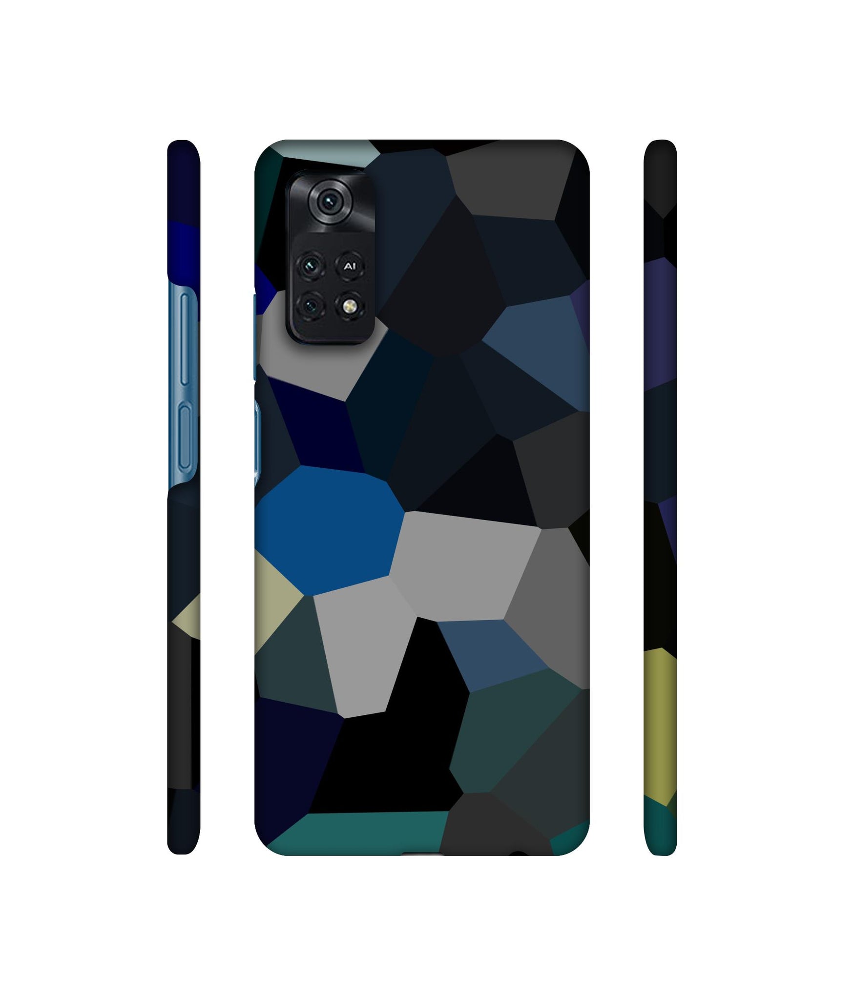 Mathematical Shape Designer Hard Back Cover for Mi Poco M4 Pro 4G
