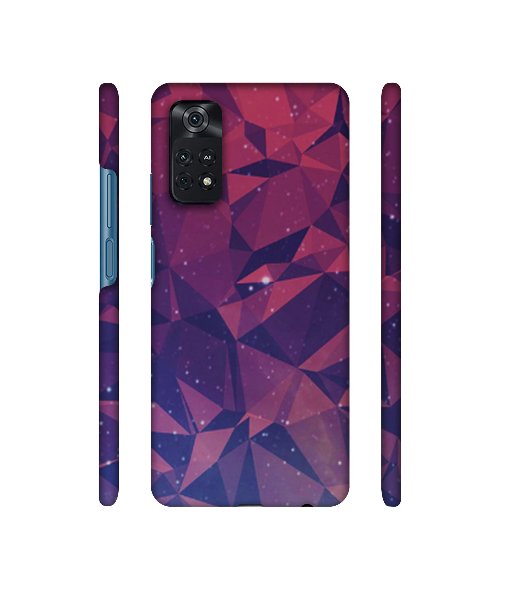 Bad Color Shape Designer Hard Back Cover for Mi Poco M4 Pro 4G
