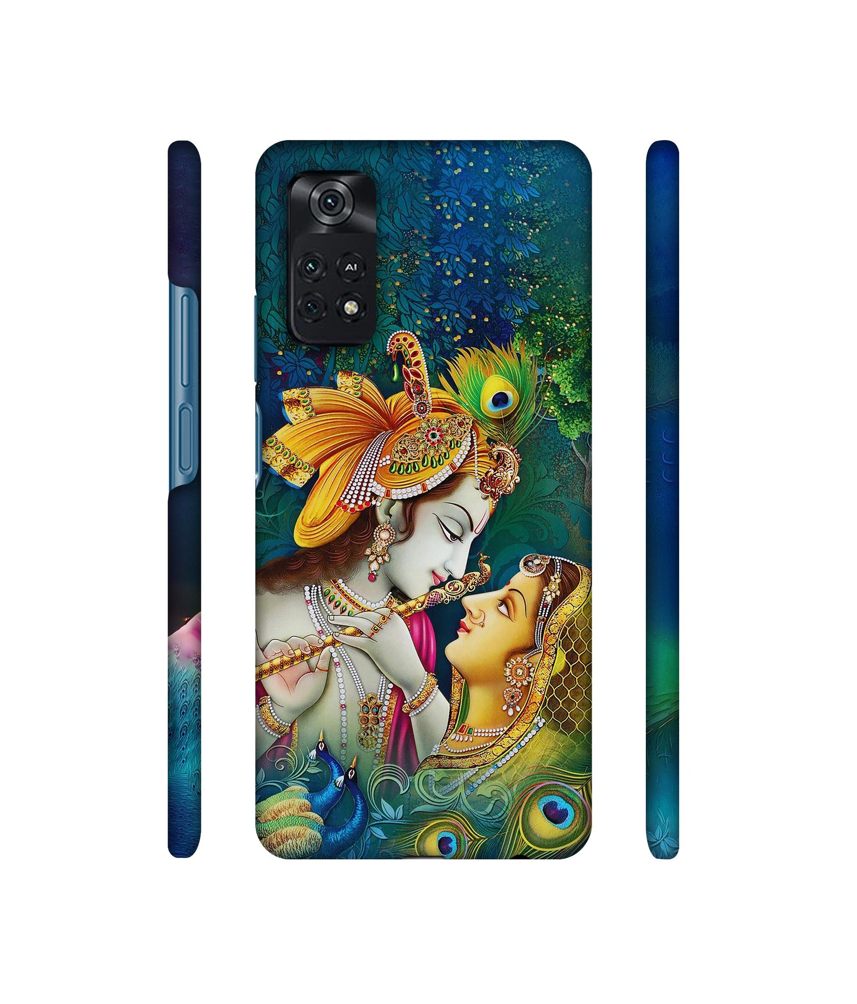 Radha Kishan Love Designer Hard Back Cover for Mi Poco M4 Pro 4G