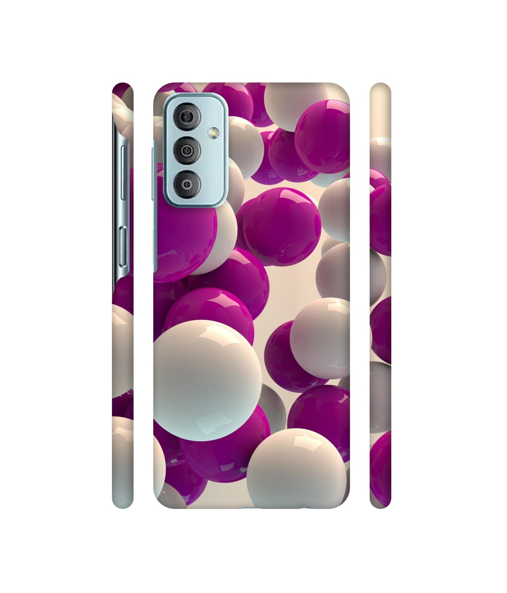 3D Balloons Designer Hard Back Cover for Samsung Galaxy F23 5G