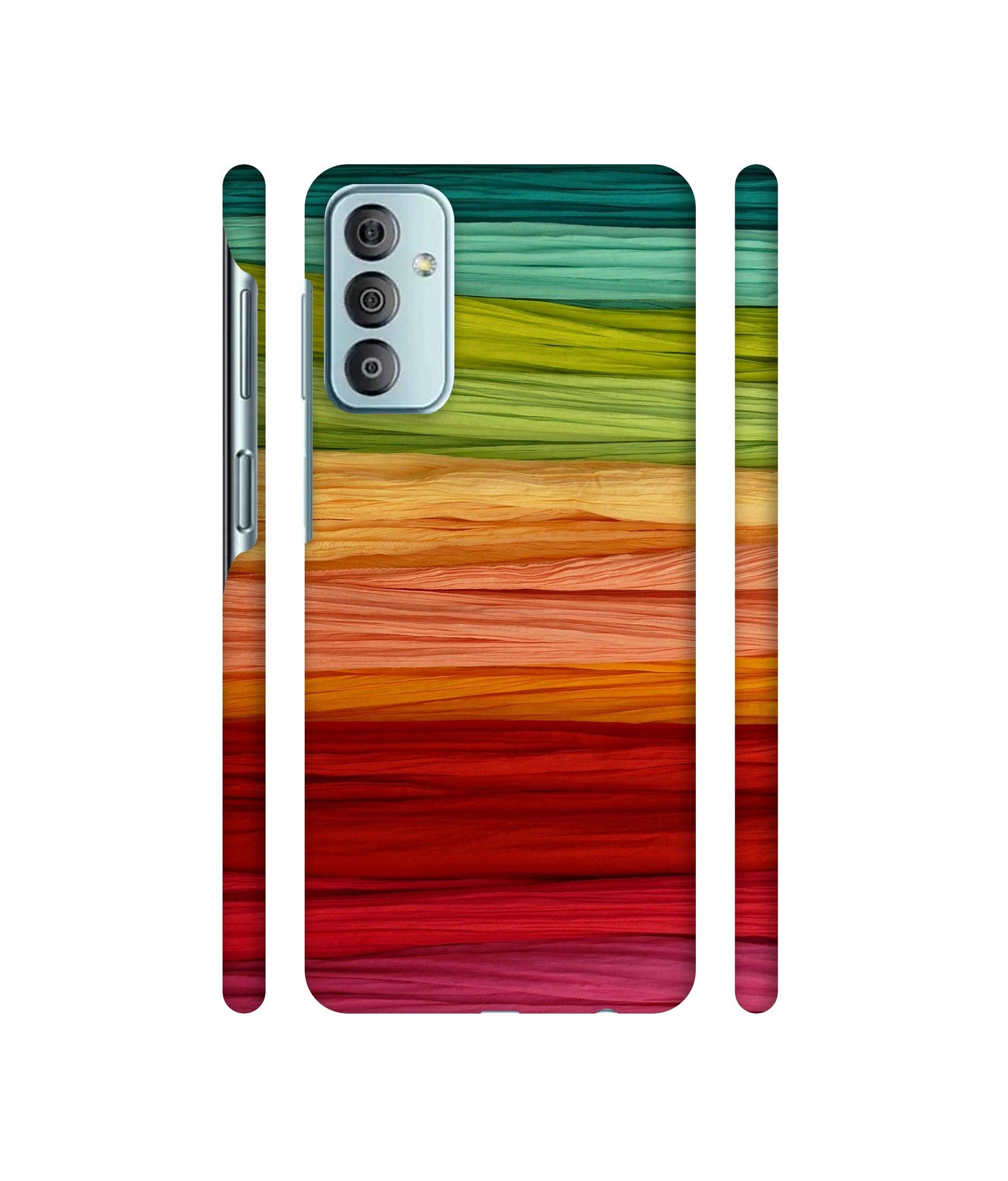 Colorful Thread Designer Hard Back Cover for Samsung Galaxy F23 5G