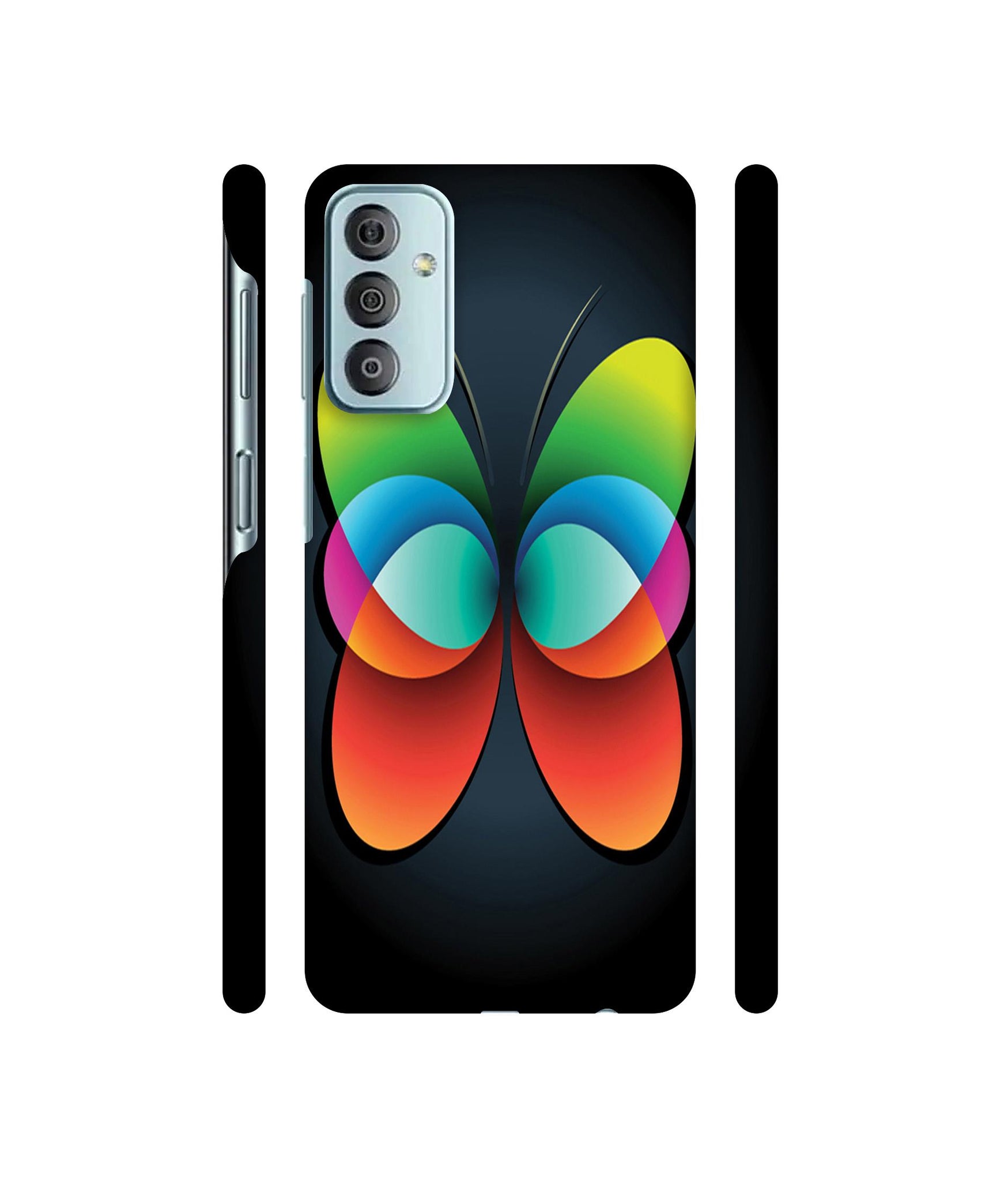 Colourfull Butterfly Designer Hard Back Cover for Samsung Galaxy F23 5G