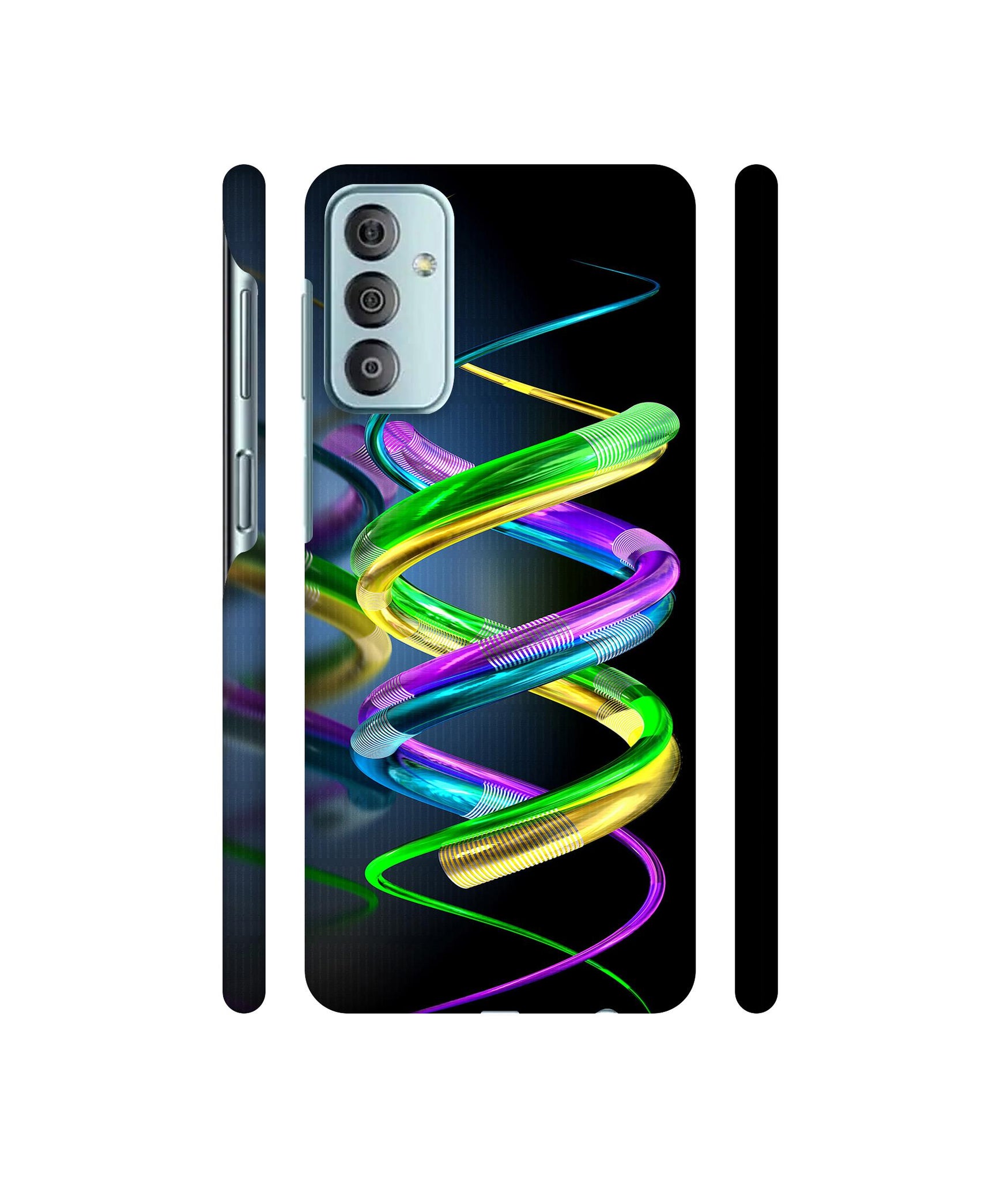 3D Spiral Designer Hard Back Cover for Samsung Galaxy F23 5G