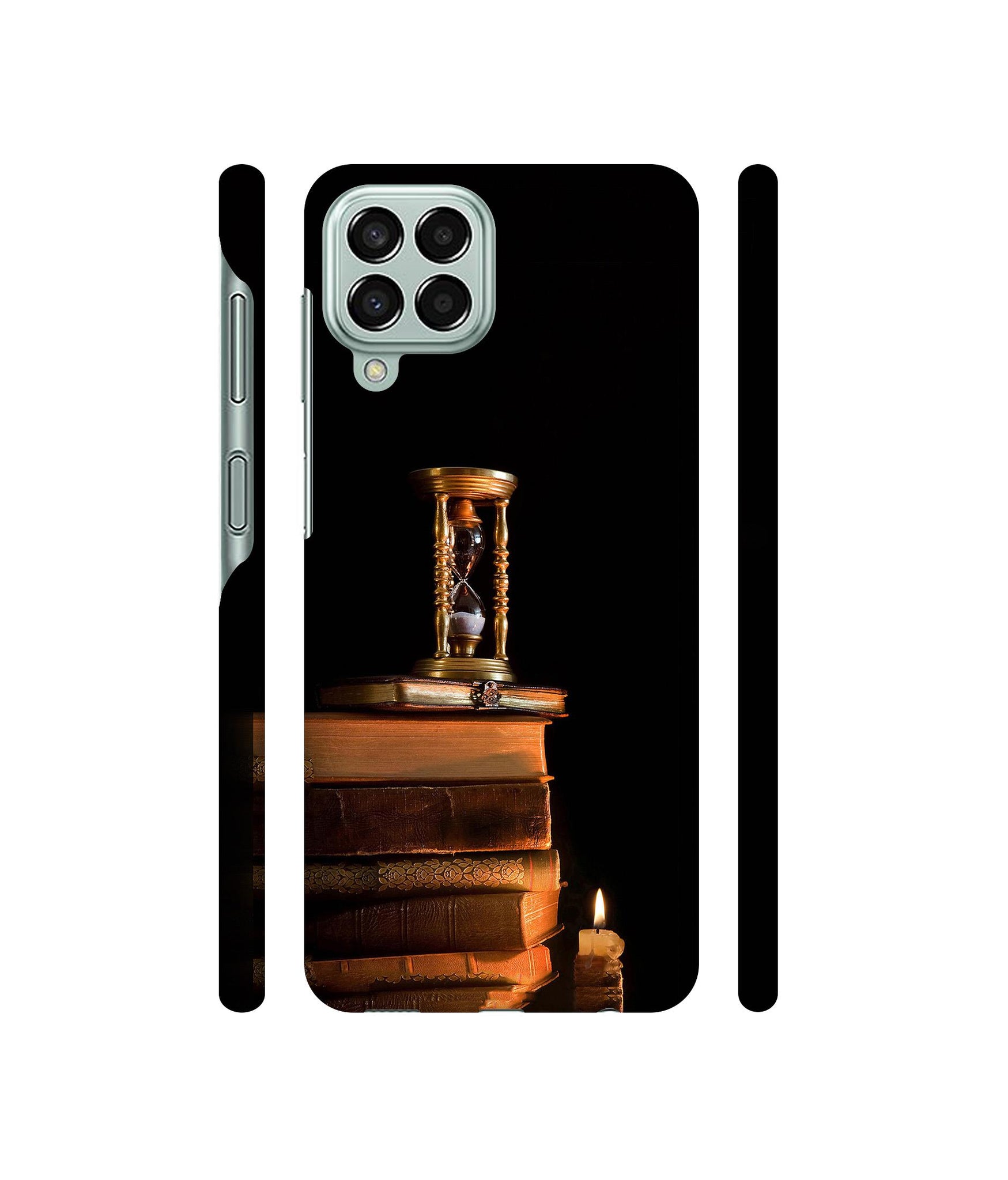 Magic Candles Books Designer Hard Back Cover for Samsung Galaxy M33 5G