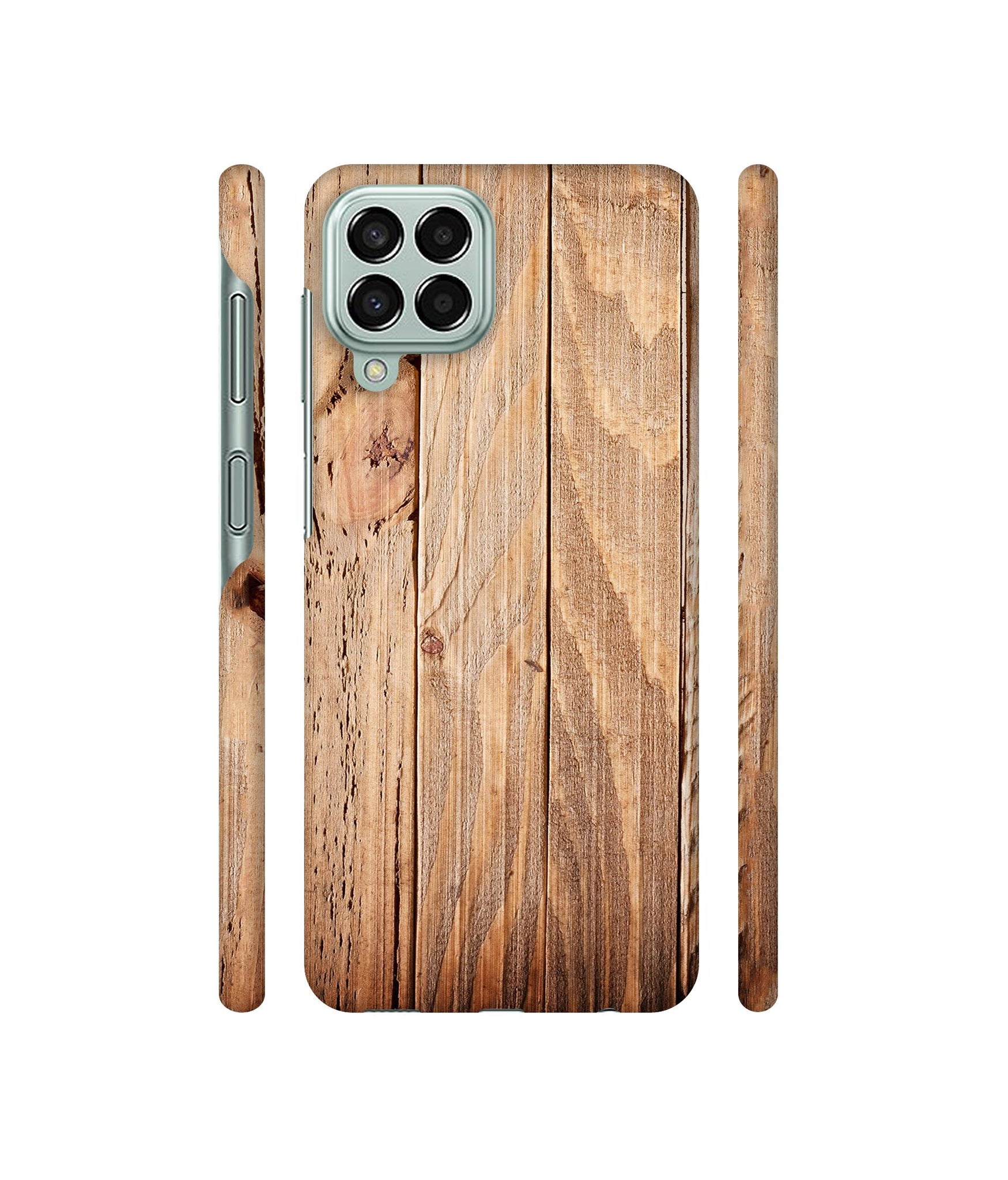 Wooden Texture Designer Hard Back Cover for Samsung Galaxy M33 5G