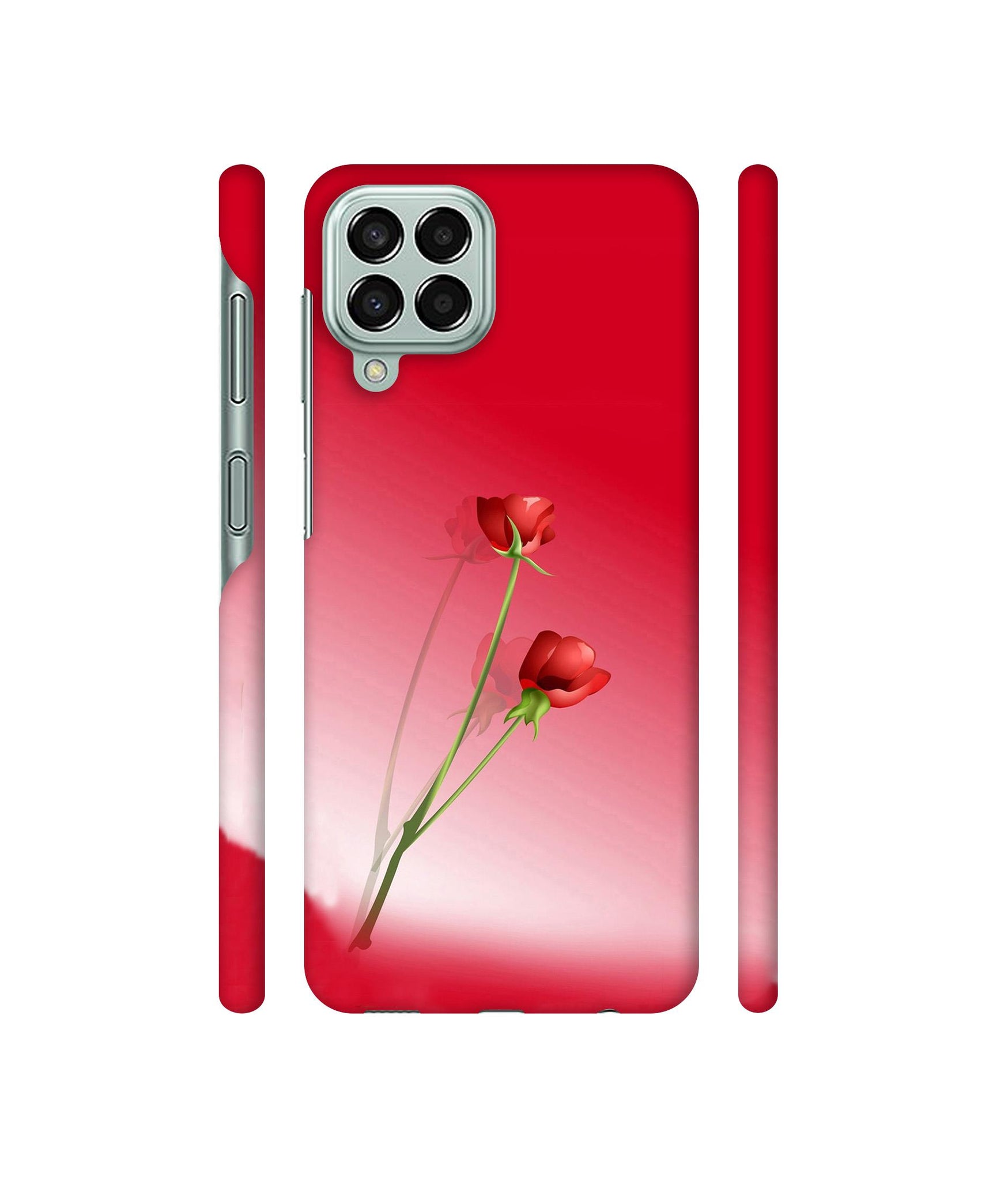 Red Roses Designer Hard Back Cover for Samsung Galaxy M33 5G