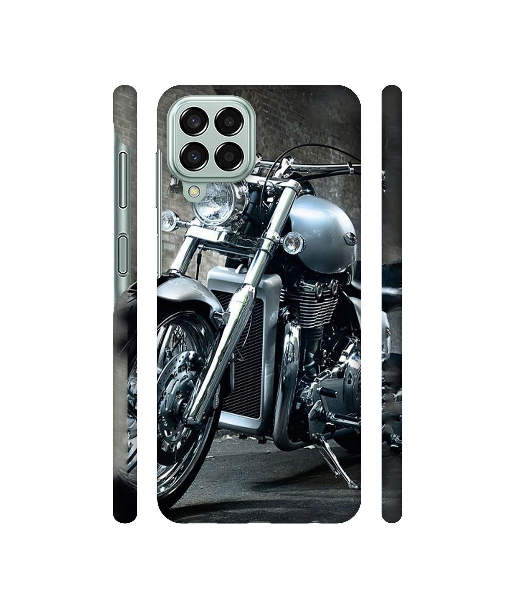 Motorcycle Designer Hard Back Cover for Samsung Galaxy M33 5G