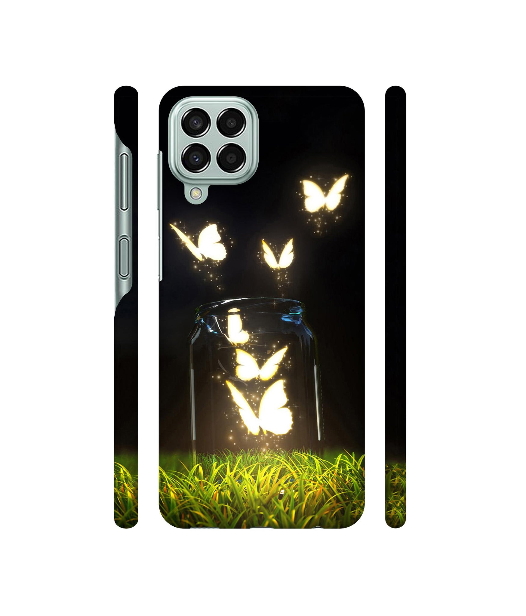 Butterfly Designer Hard Back Cover for Samsung Galaxy M33 5G