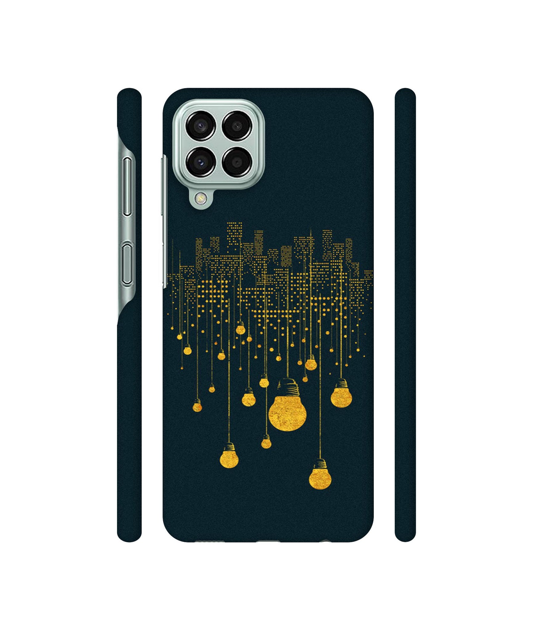 City Light Pattern Designer Hard Back Cover for Samsung Galaxy M33 5G