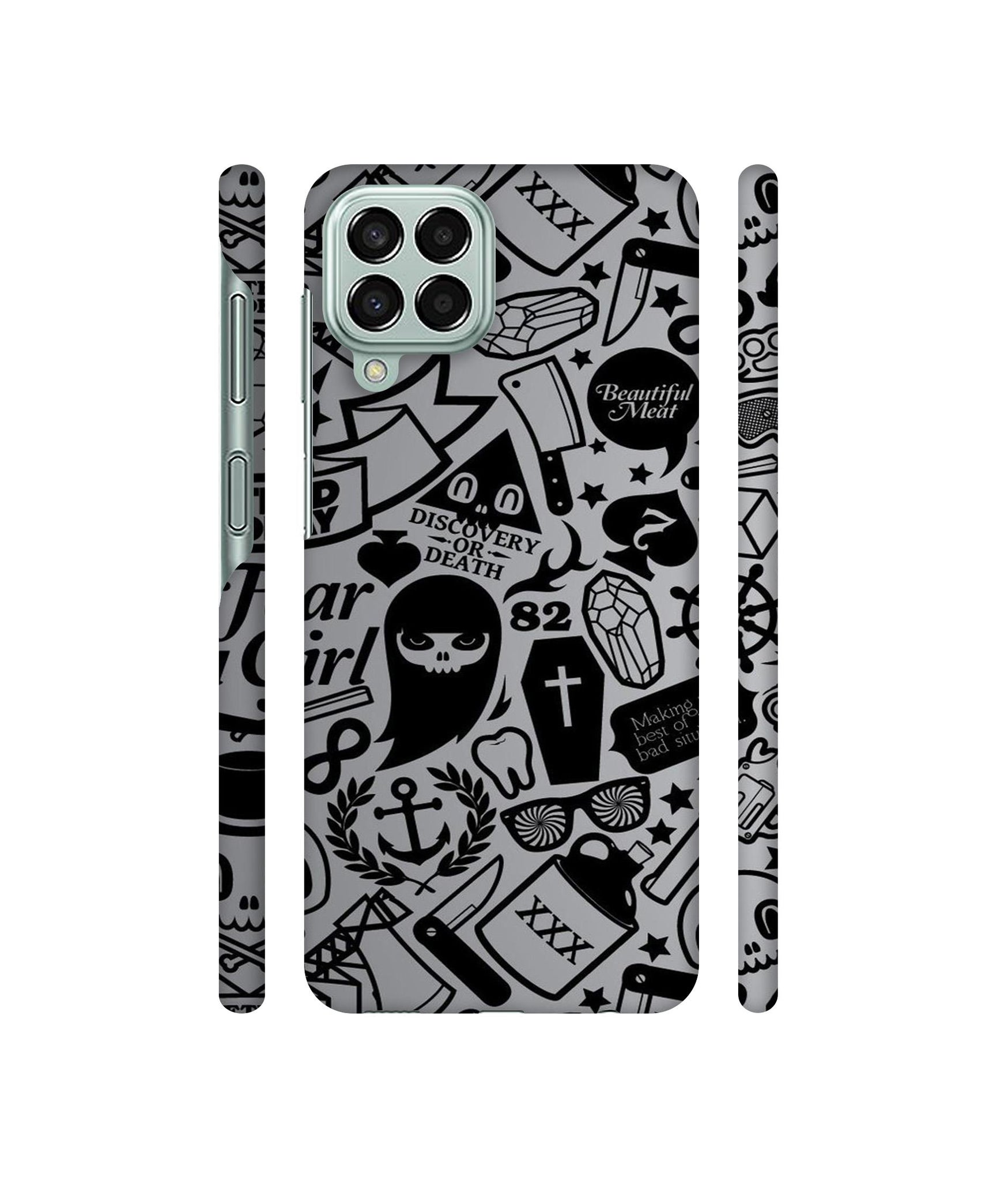 Discover Or Death Designer Hard Back Cover for Samsung Galaxy M33 5G