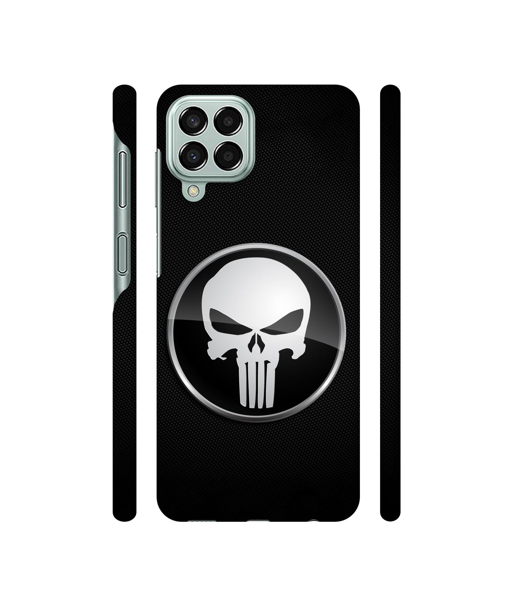 Skull Pattern Designer Hard Back Cover for Samsung Galaxy M33 5G