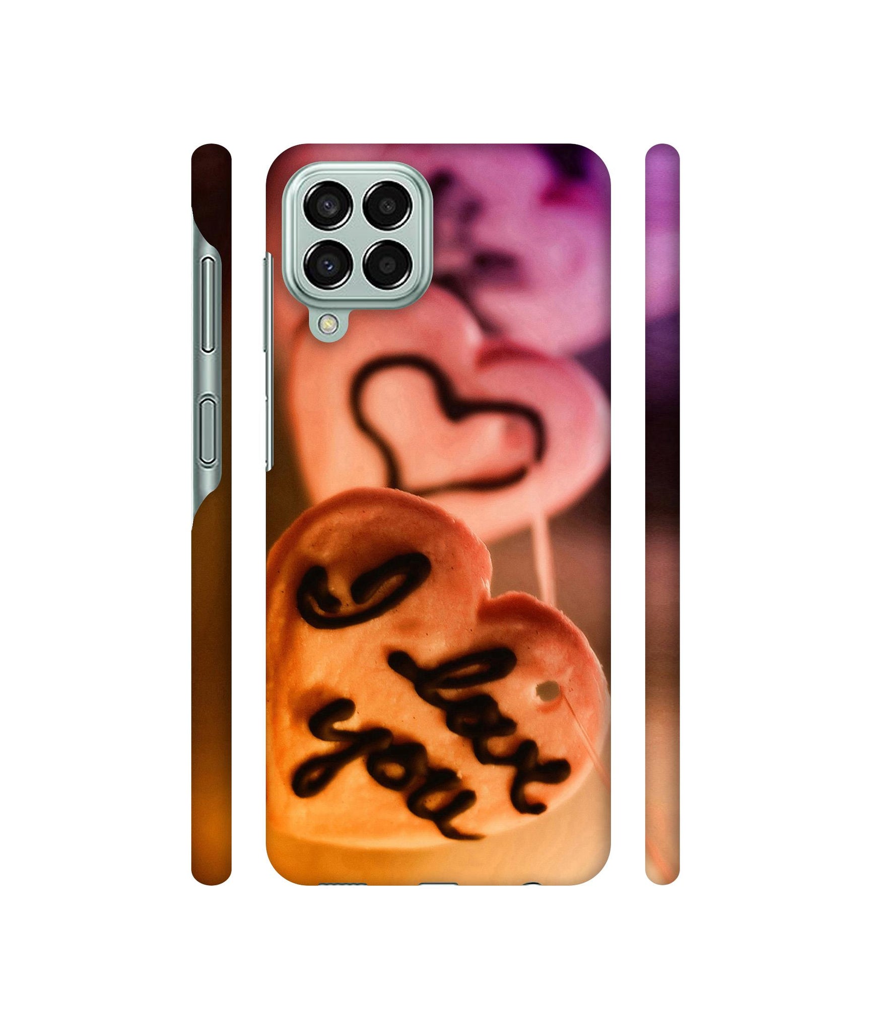 I Love you Designer Hard Back Cover for Samsung Galaxy M33 5G