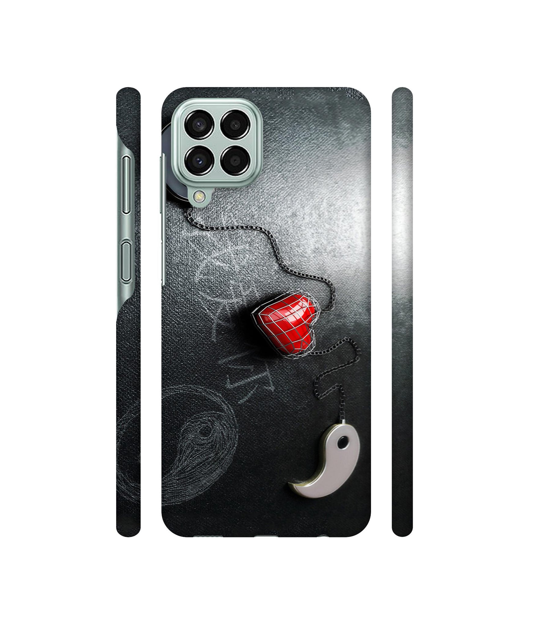 Chinnese Yin and Yang Designer Hard Back Cover for Samsung Galaxy M33 5G