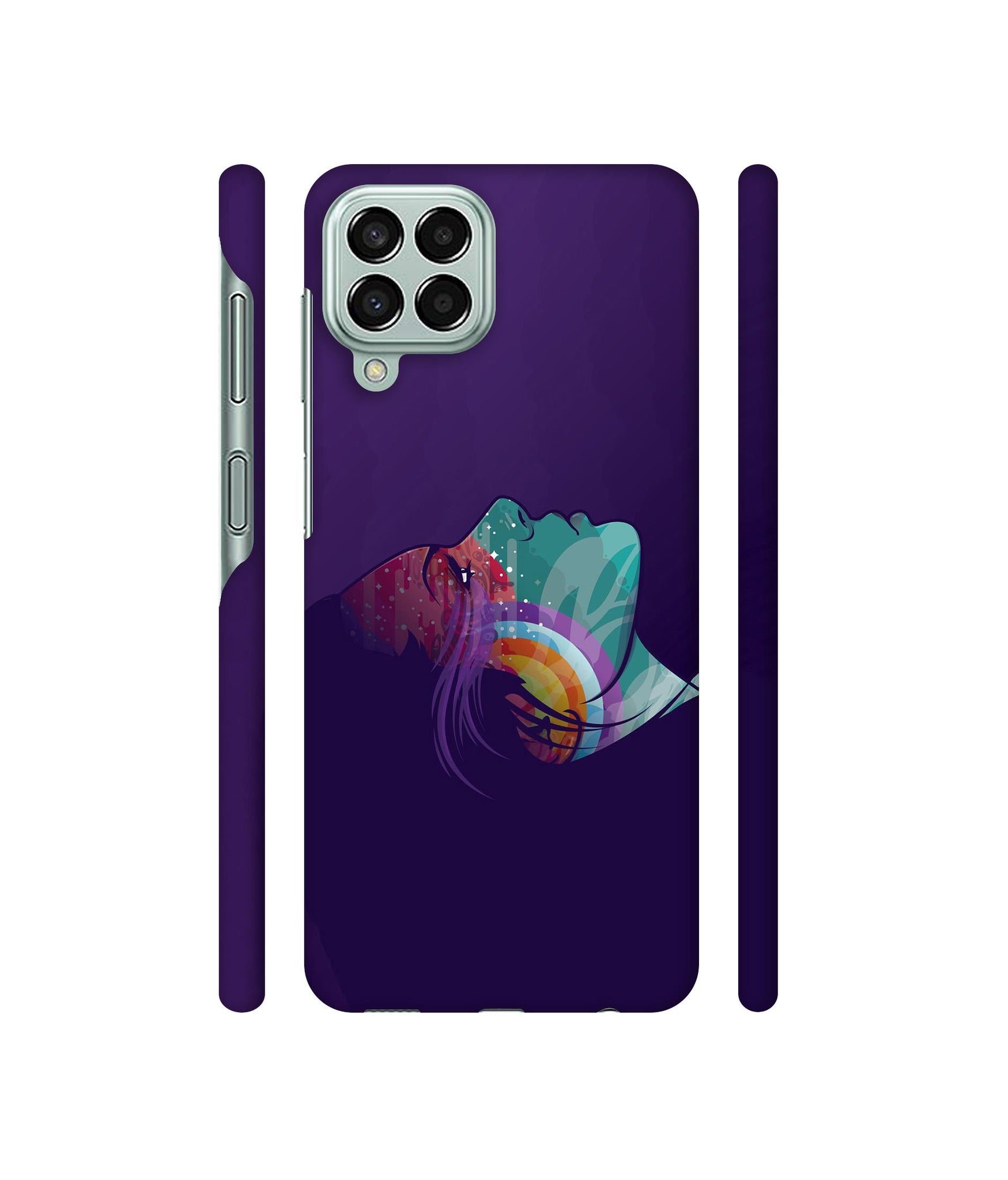 Vector Girl Designer Hard Back Cover for Samsung Galaxy M33 5G