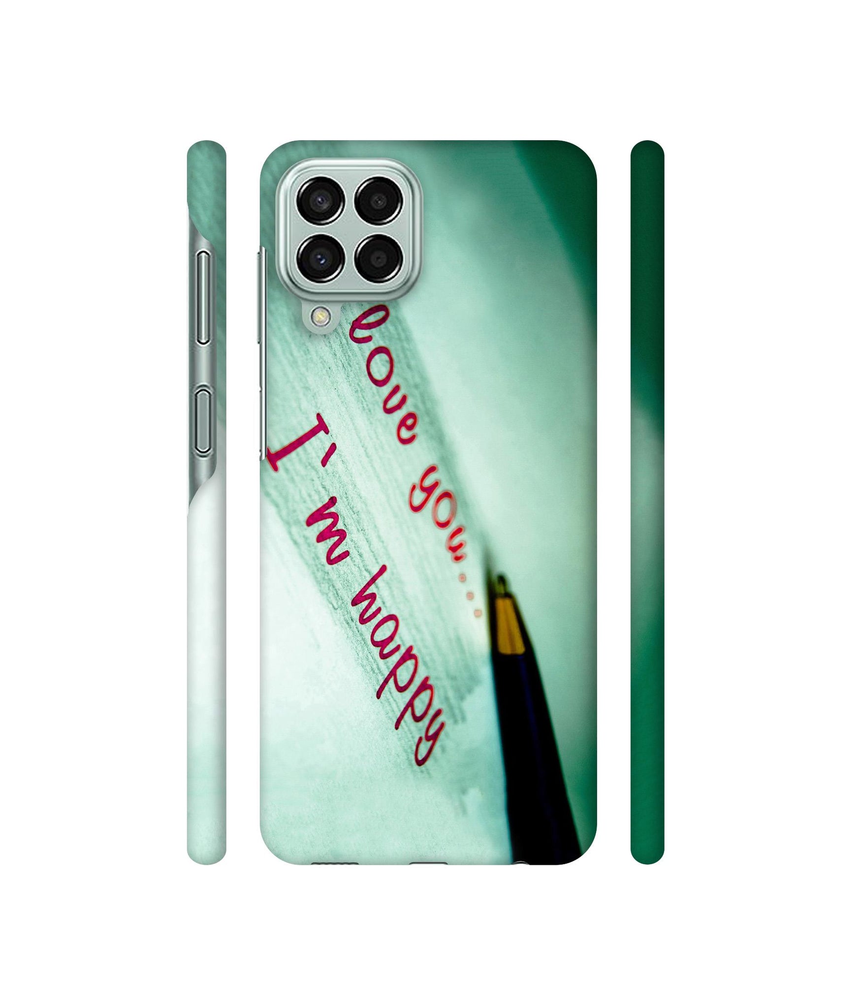 Love Quote Designer Hard Back Cover for Samsung Galaxy M33 5G