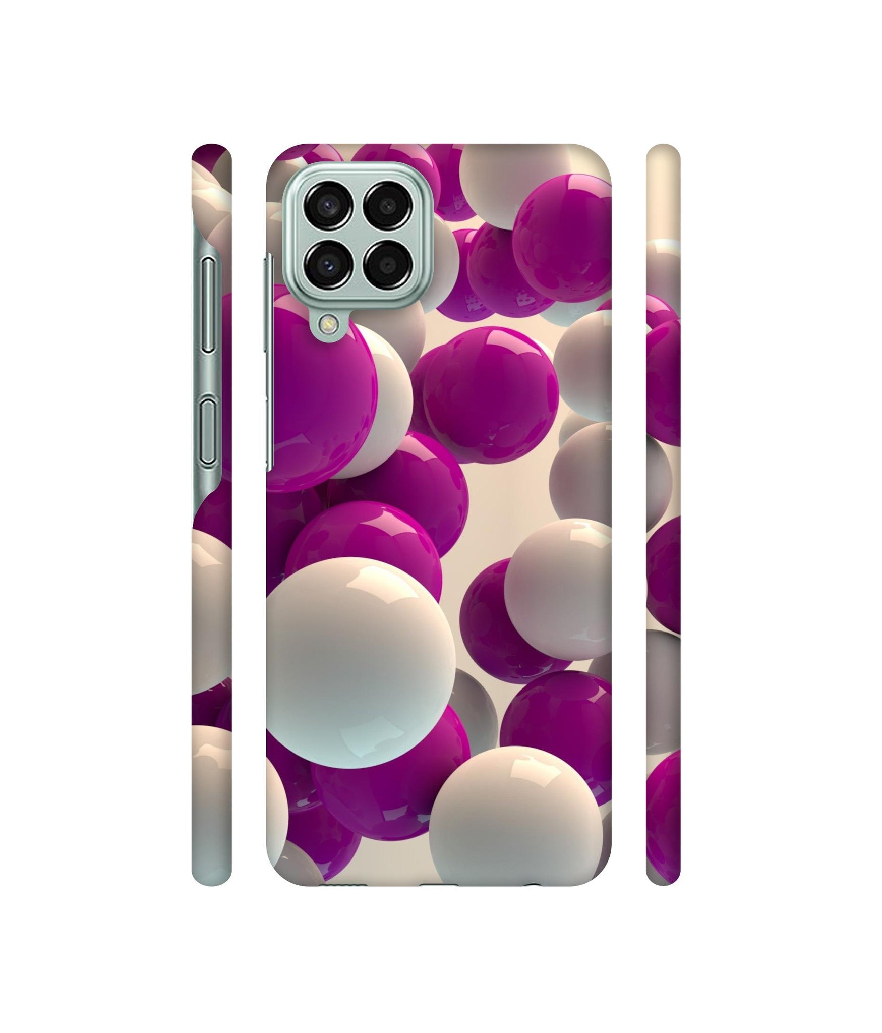 3D Balloons Designer Hard Back Cover for Samsung Galaxy M33 5G