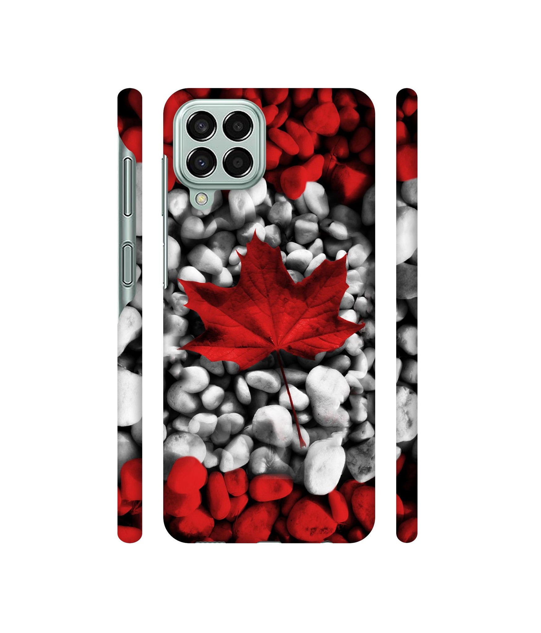 Canada Leaves Flag Designer Hard Back Cover for Samsung Galaxy M33 5G