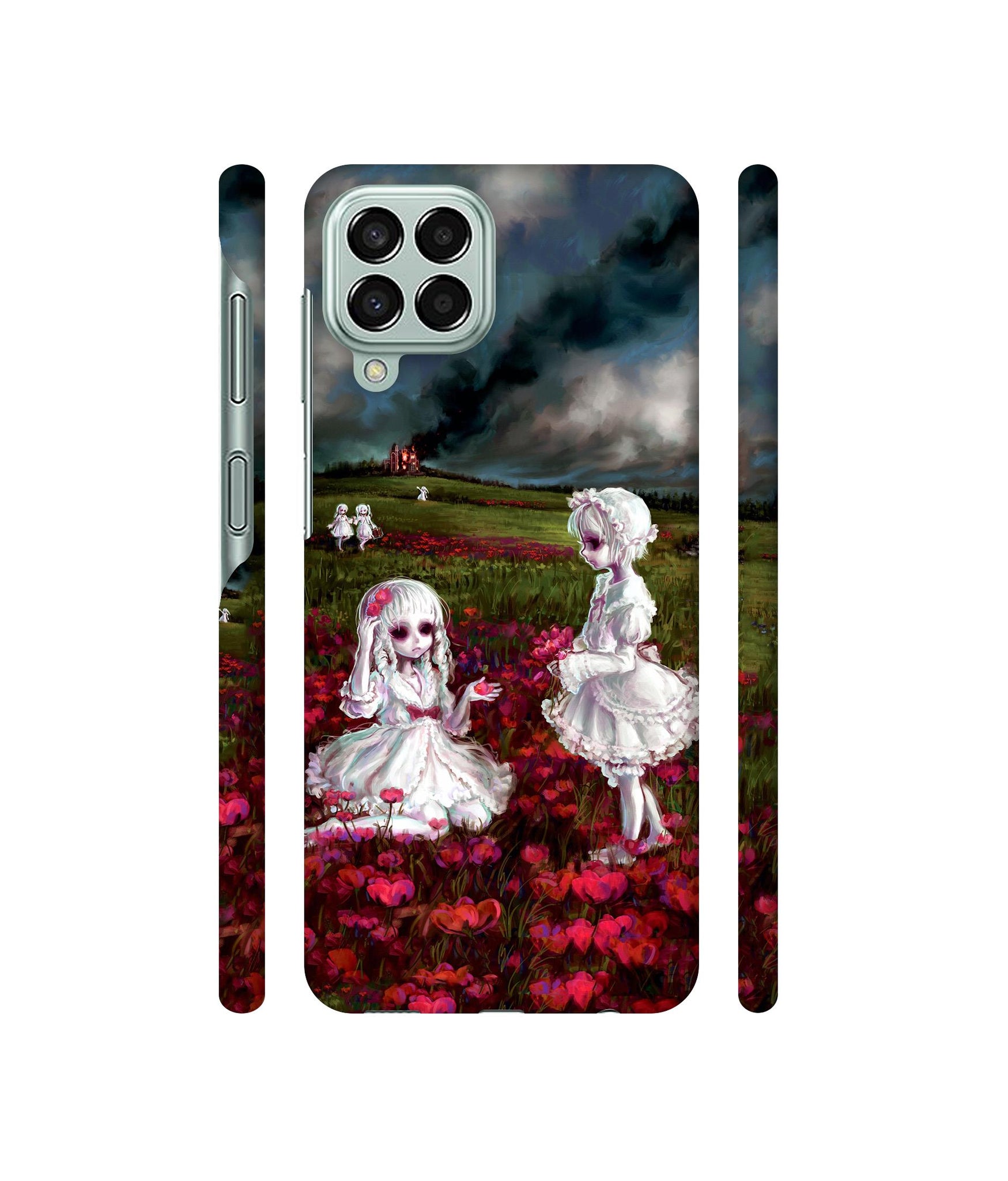 Vampires Girls Designer Hard Back Cover for Samsung Galaxy M33 5G