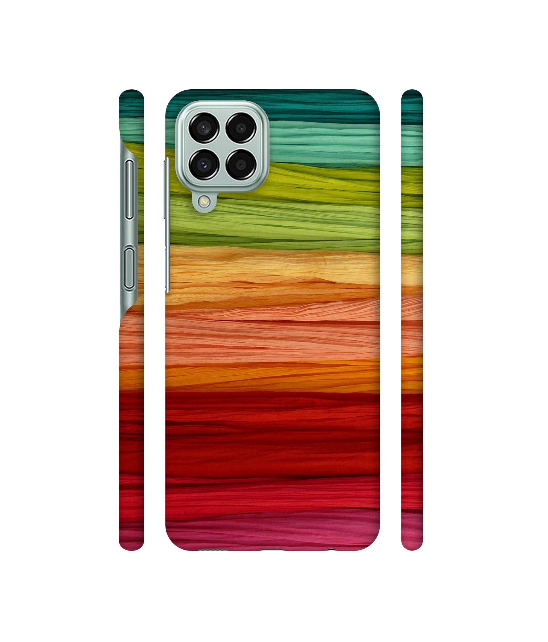 Colorful Thread Designer Hard Back Cover for Samsung Galaxy M33 5G